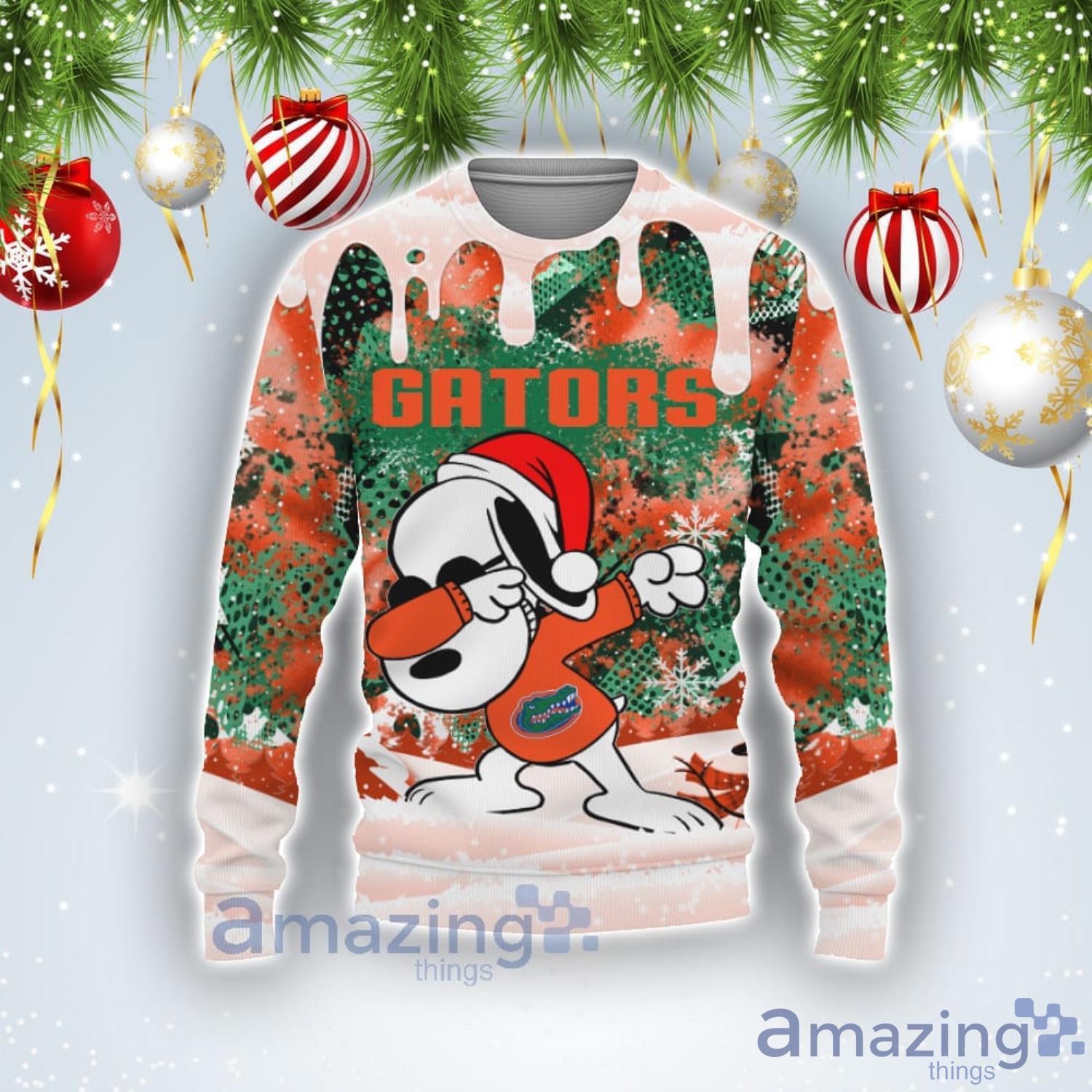 Snoopy Dab Auburn Tigers - Christmas Ugly Sweater - REVER LAVIE