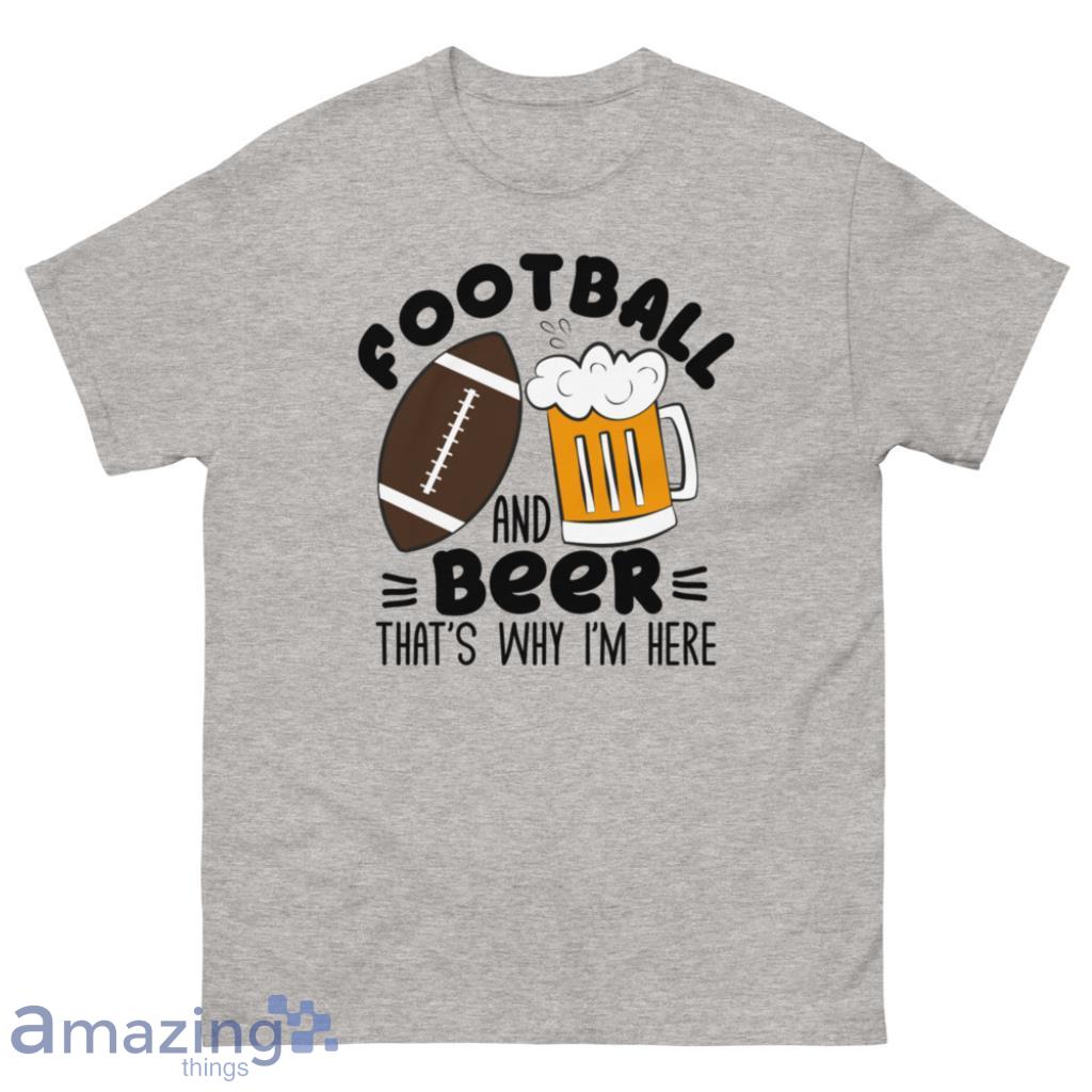 Football And Beer Christmas Shirt - 500 Men’s Classic Tee Gildan