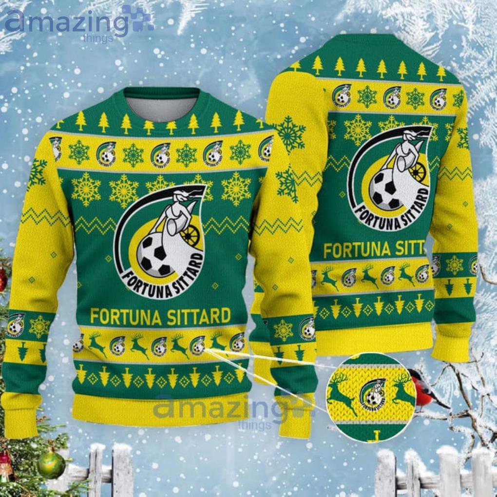 Fortuna Sittard Christmas Gift Ugly Christmas Sweater For Men And Women Product Photo 1 Fortuna Sittard Christmas Gift Ugly Christmas Sweater For Men And Women Product Photo 1