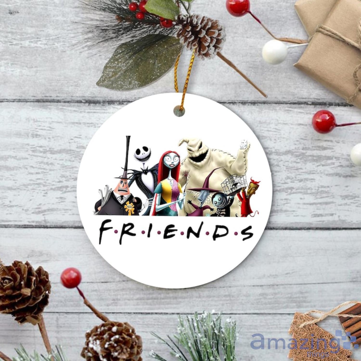 Friends Nightmare Before Jack Skellington Horror Christmas Tree 2022 Ornament Product Photo 1