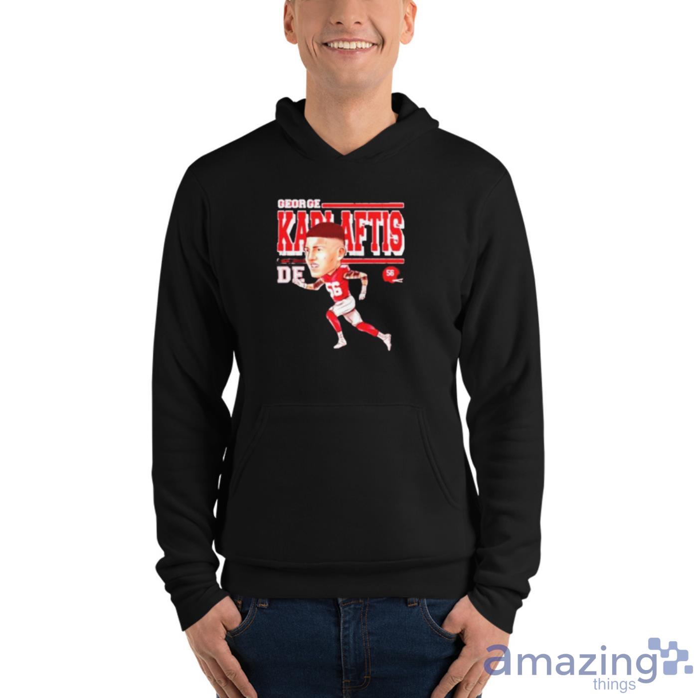 George Karlaftis Kansas City Chiefs Cartoon Shirt