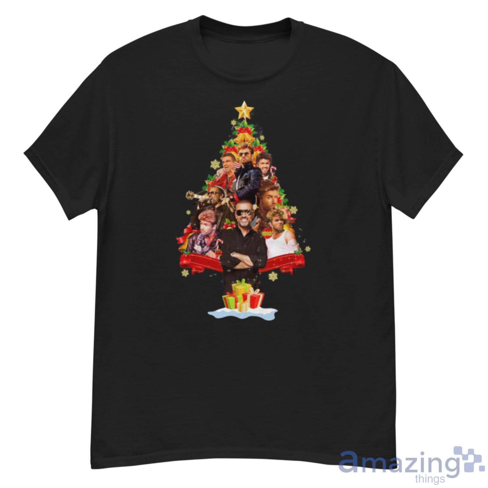 George Michael Christmas Tree Tee Shirt - G500 Men’s Classic T-Shirt