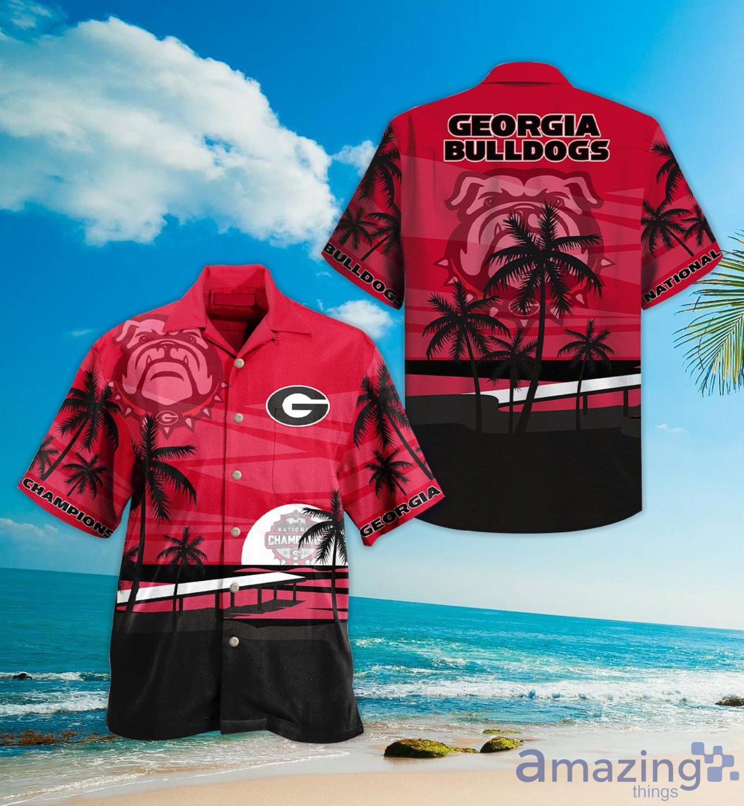 Snoopy Georgia Bulldogs UGA Hawaiian Shirt