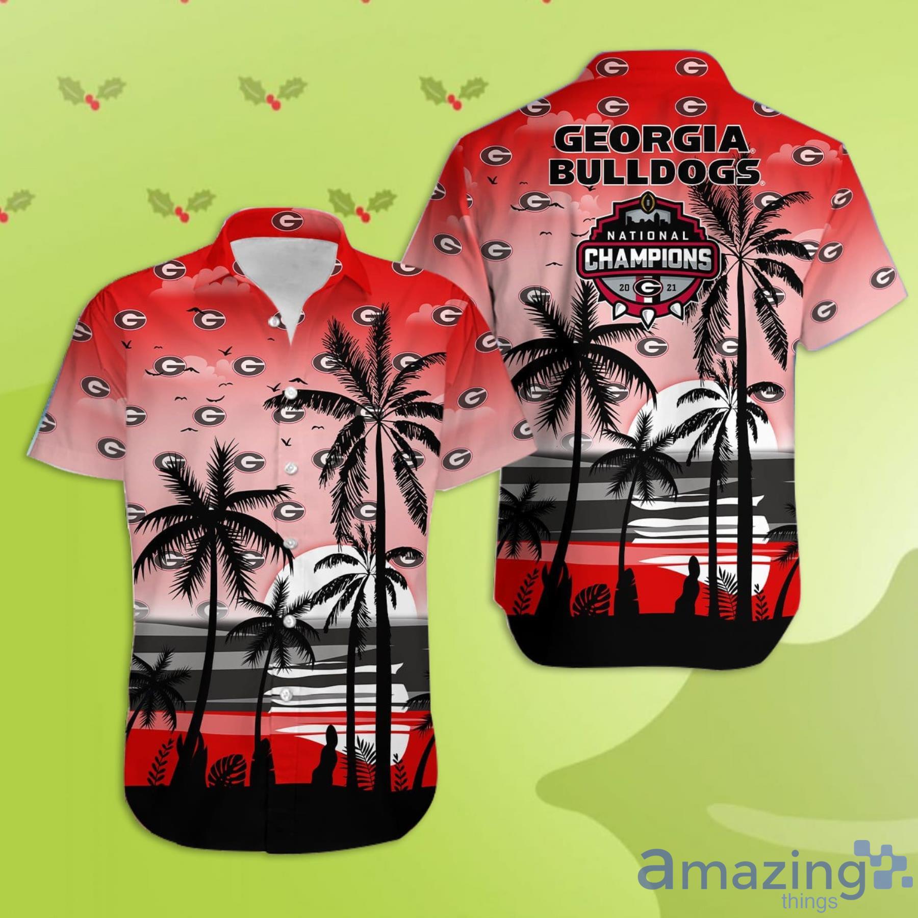 Georgia Bulldogs Hawaiian Shirt For Fans Product Photo 1