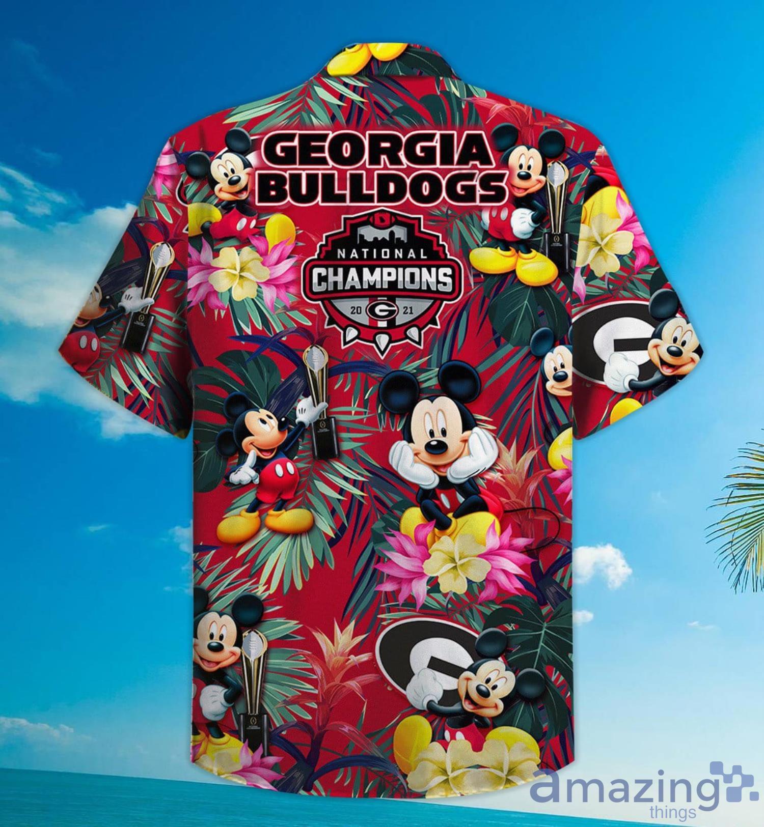 Mickey mouse Georgia Bulldogs 2022 National Championship shirt