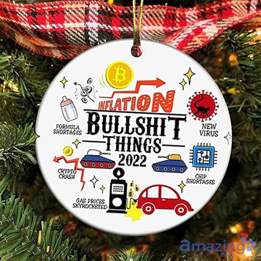Gift Bullshit Things 2022 Gas Christmas Aluminium Ornament Product Photo 1