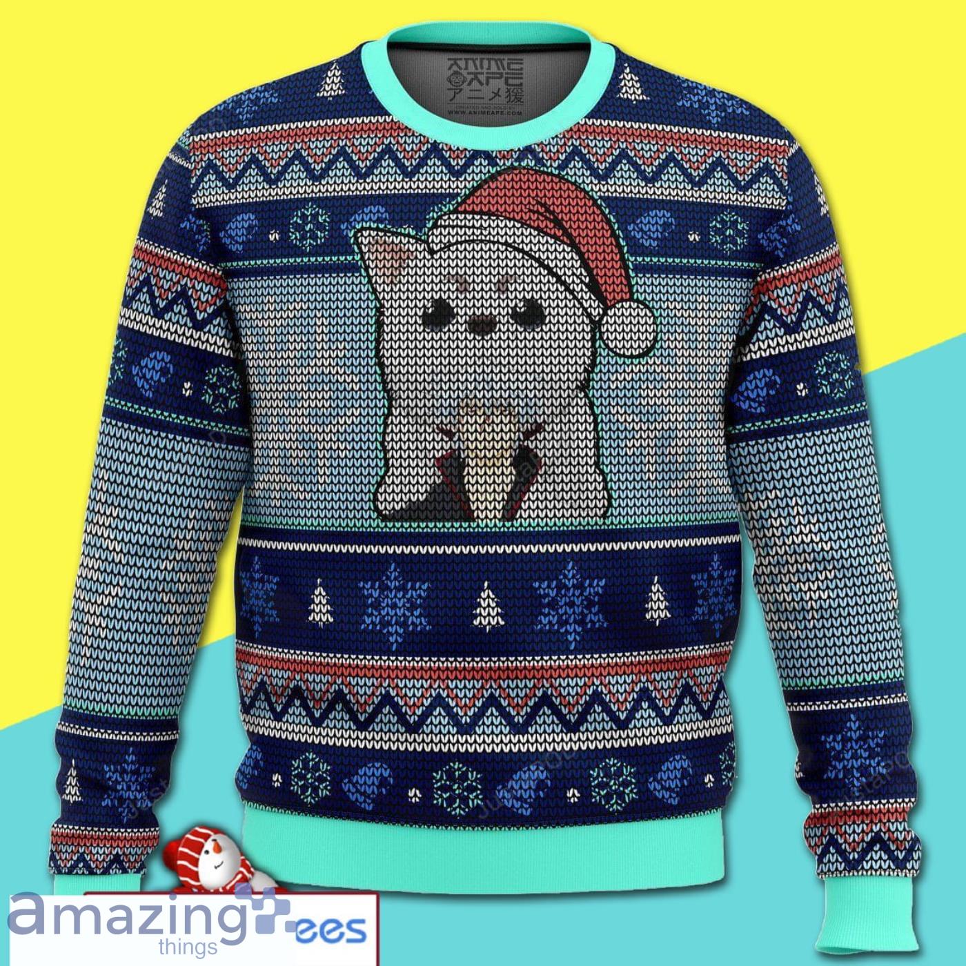 Gintoki And Sadaharu Gintama Merry Christmas All Over Print 3D Ugly Sweater Product Photo 1