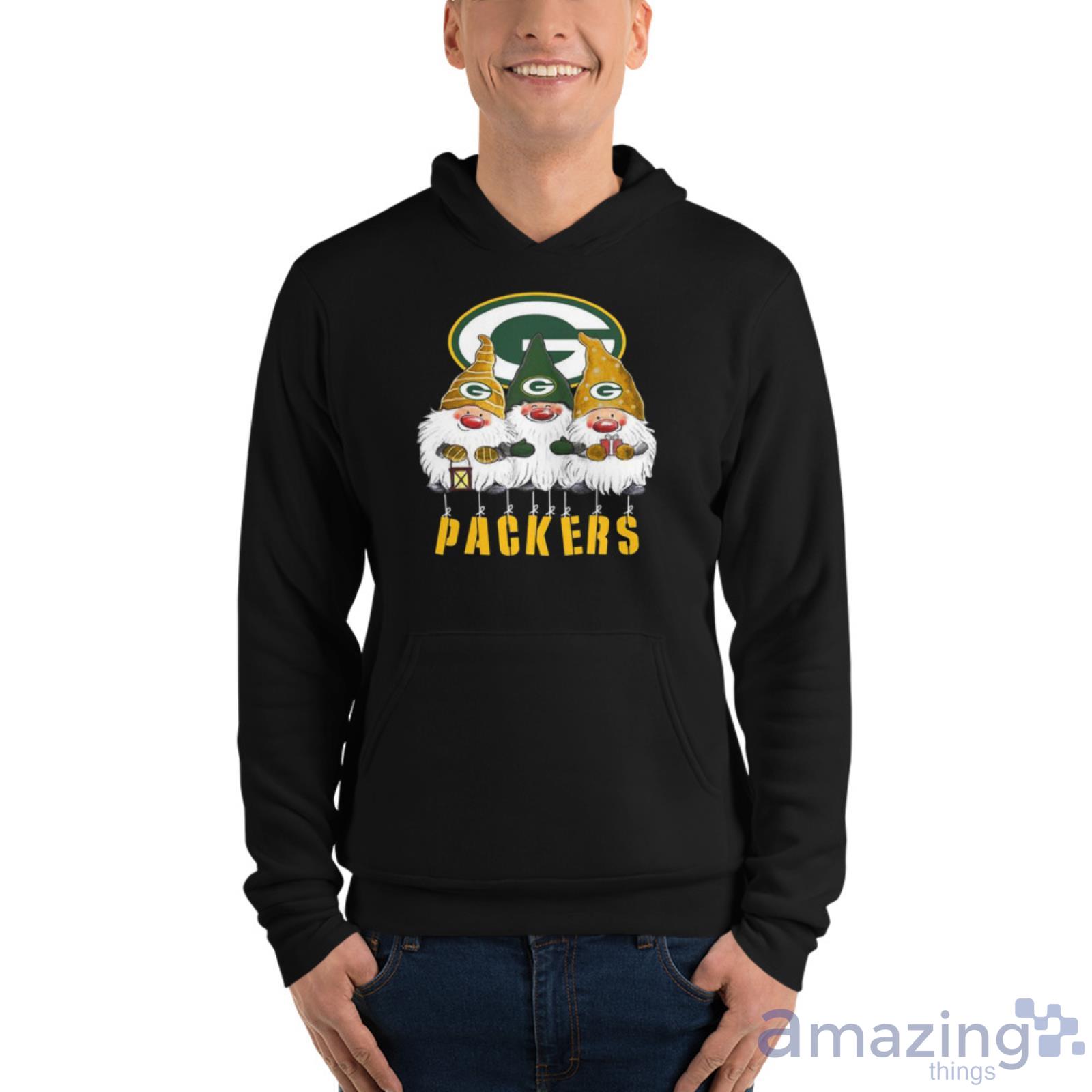 Gnomies Green Bay Packers Christmas T-Shirt - TeeNavi