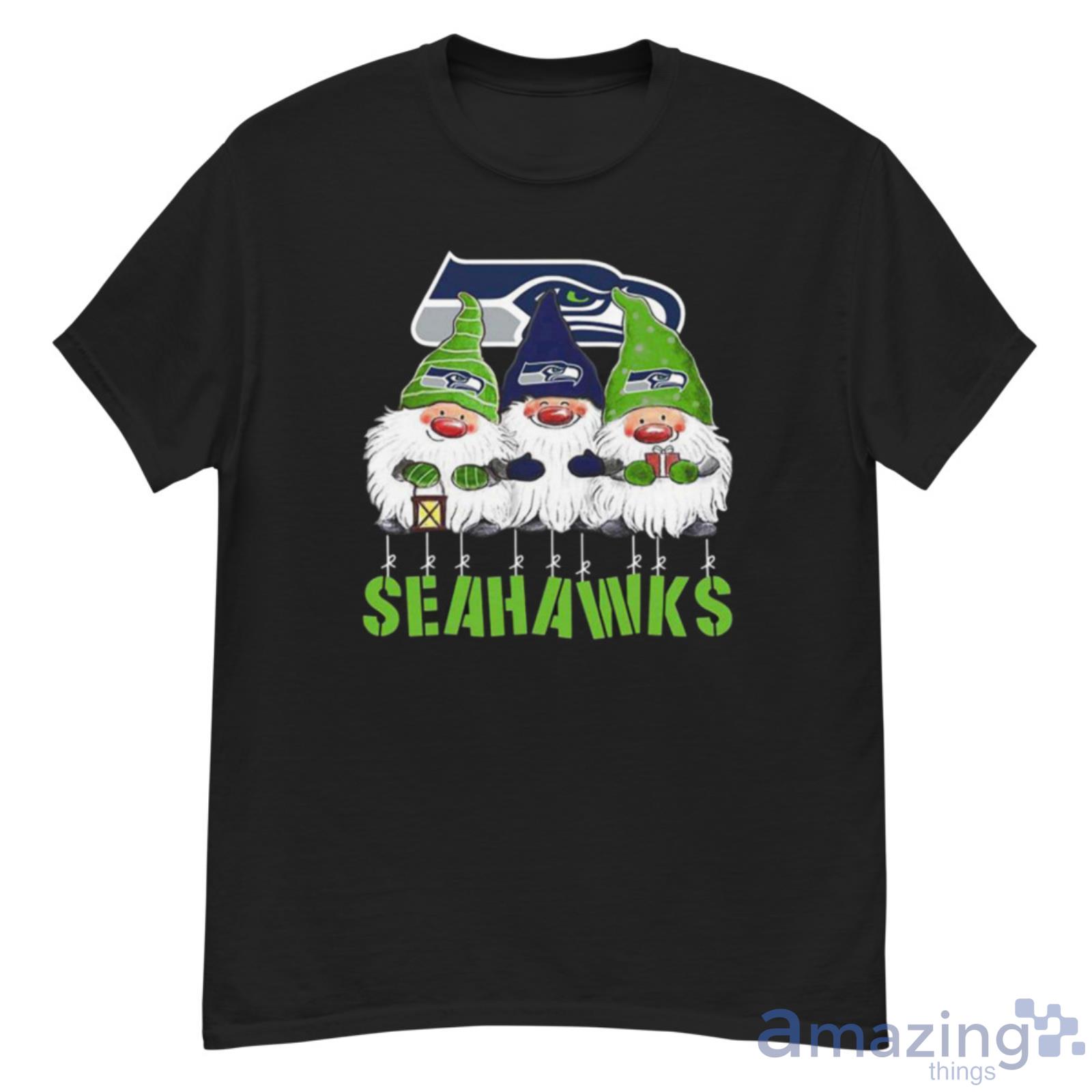 Seattle Seahawks Football Gnomes Christmas 2023 shirt, hoodie