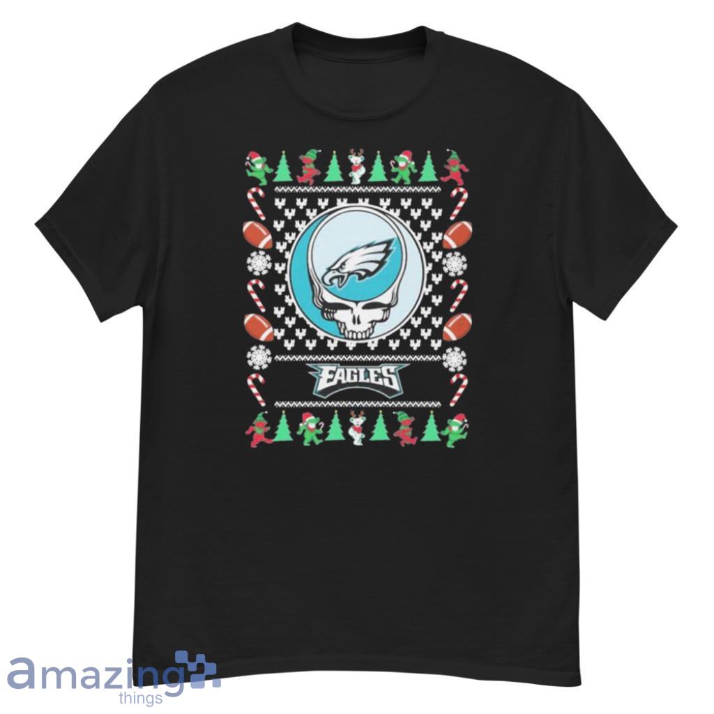 Grateful Dead Philadelphia Eagles Ugly Christmas 2022 Shirt