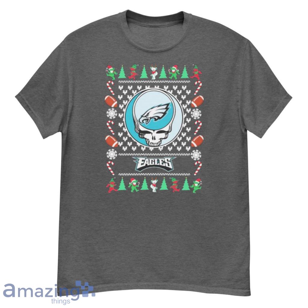 Grateful Dead Philadelphia Eagles Ugly Christmas 2022 Shirt