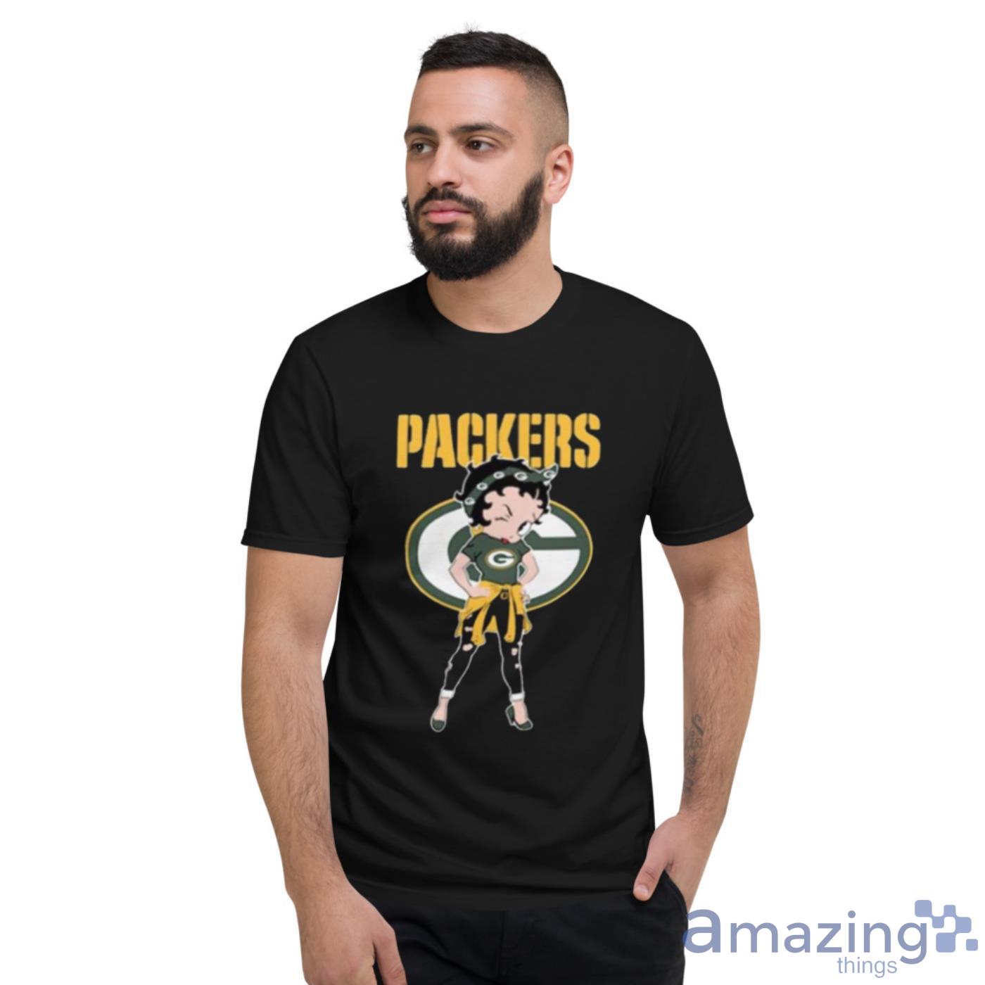 Betty Boop Green Bay Packers Shirt - High-Quality Printed Brand