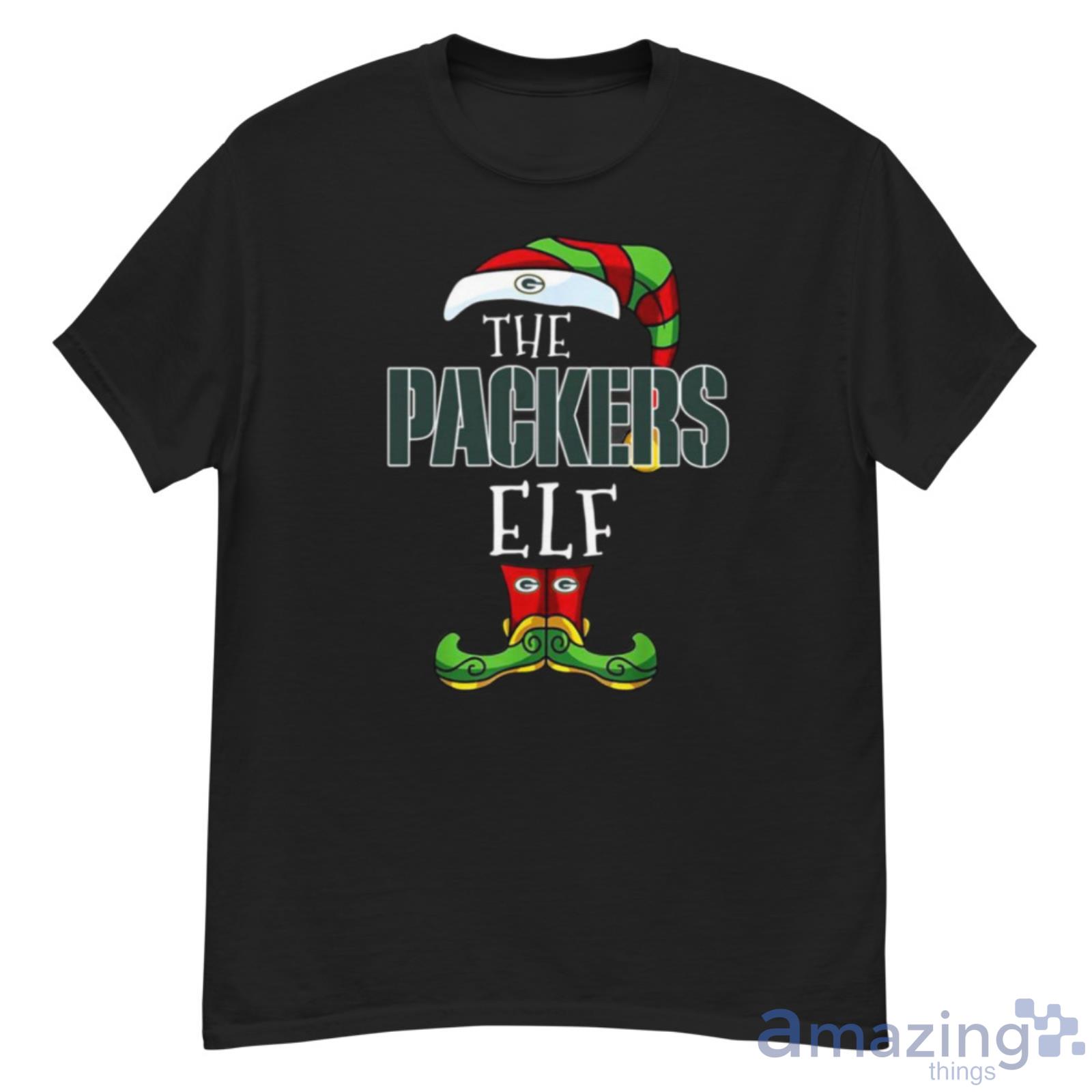 Green Bay Packers Christmas Elf Funny Nfl Shirt - G500 Men’s Classic T-Shirt