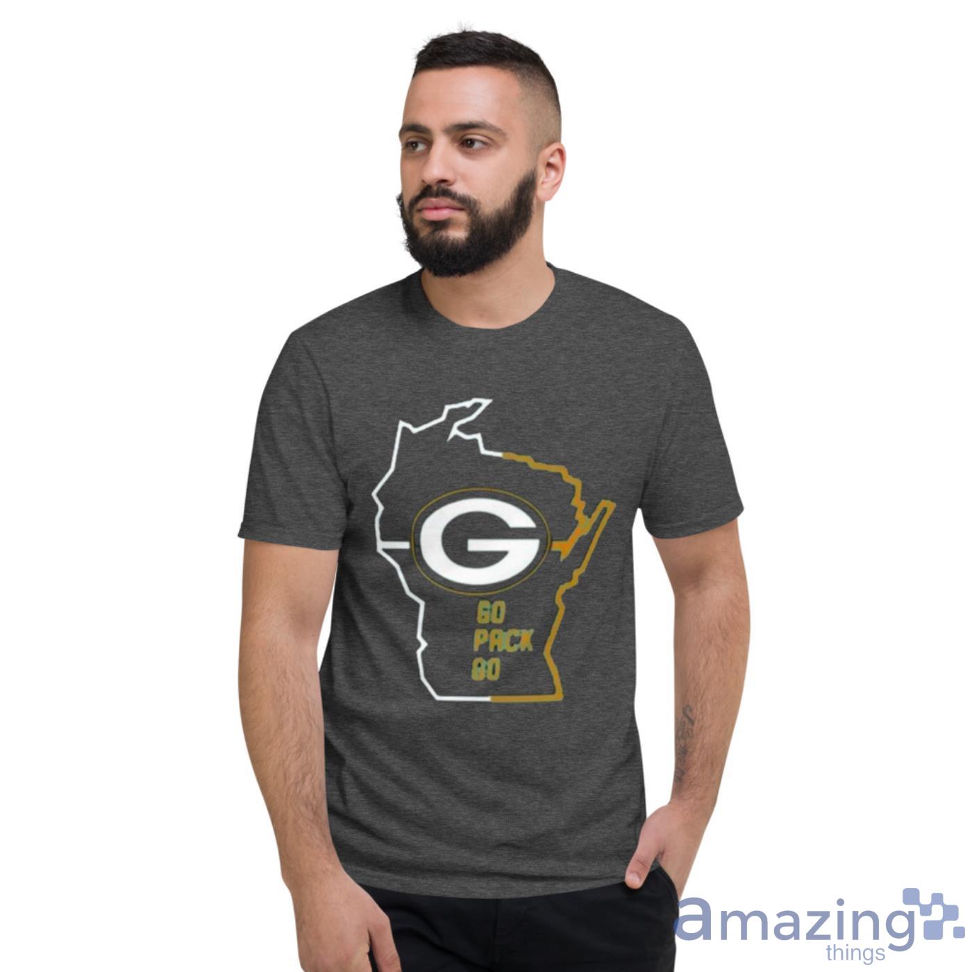  Tops, Game Day Packers Cropped Small Grey Sweatshirt