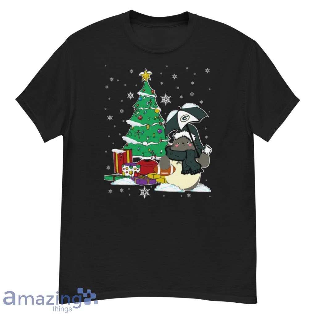 Green Bay Packers NFL Football Cute Tonari No Totoro Christmas Sports T Shirt image Green Bay Packers NFL Football Cute Tonari No Totoro Christmas Sports T Shirt - G500 Men’s Classic T-Shirt