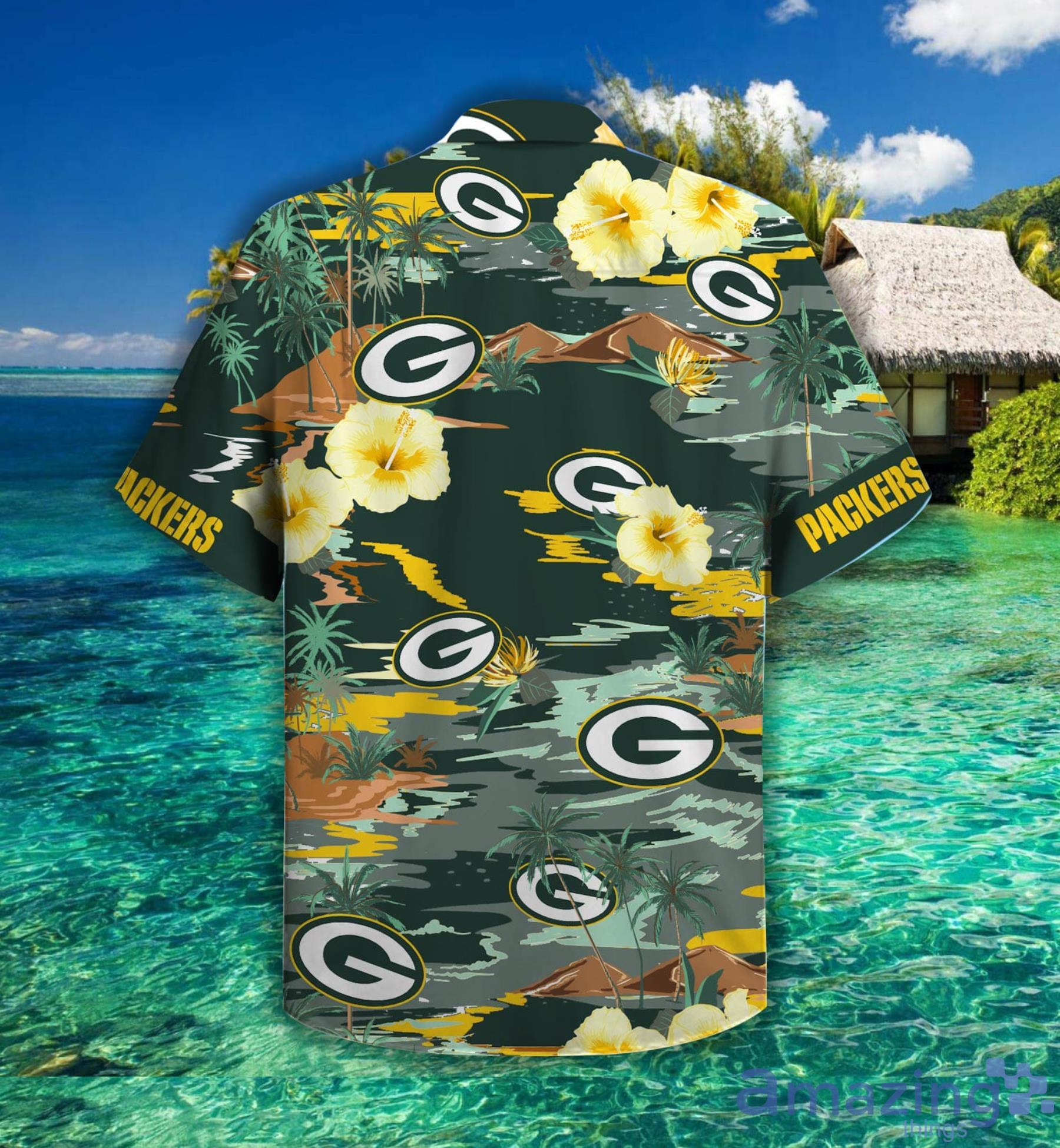 20% OFF Green Bay Packers Hawaiian Shirt Floral Button Up – 4 Fan Shop