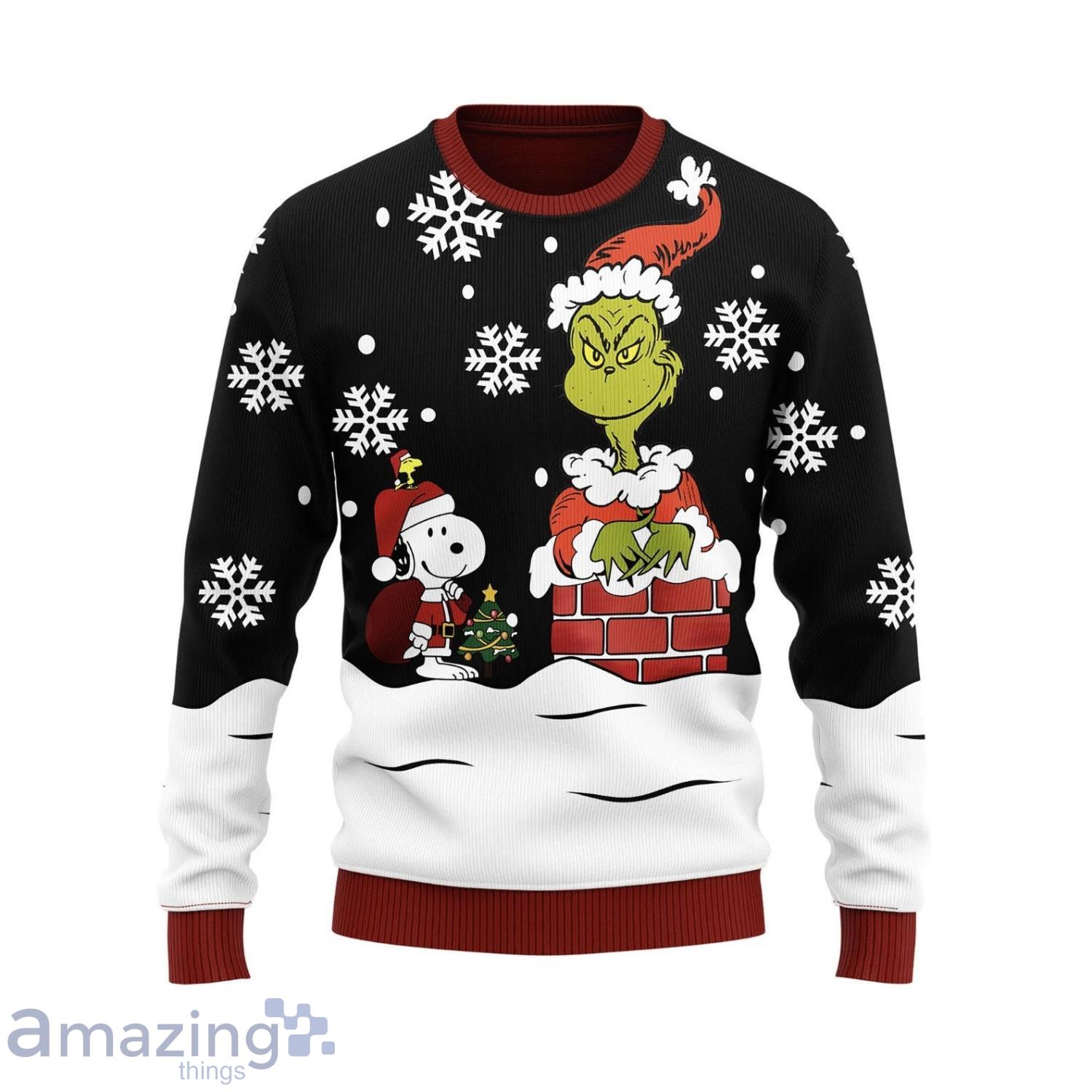 Yoda And Grinch Ugly Christmas Sweater Brown Green 1 Amazing Gift Men And  Women Christmas Gift