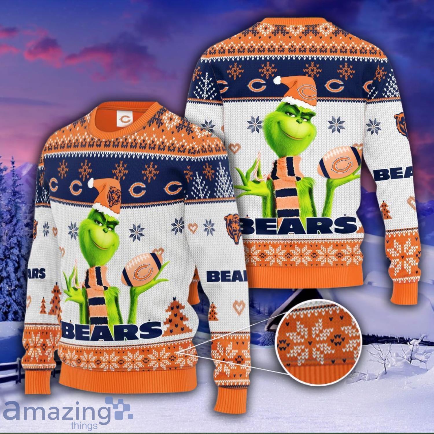 Grinch Cincinnati Bengals All Over Print Christmas Ugly Sweater Gift For Fans Product Photo 1