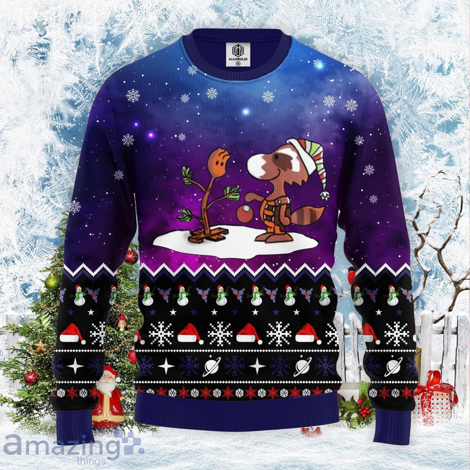 Guardian Of Galaxy X Snoopy Cute Christmas Gift Ugly Christmas Sweater Product Photo 1 Guardian Of Galaxy X Snoopy Cute Christmas Gift Ugly Christmas Sweater Product Photo 1