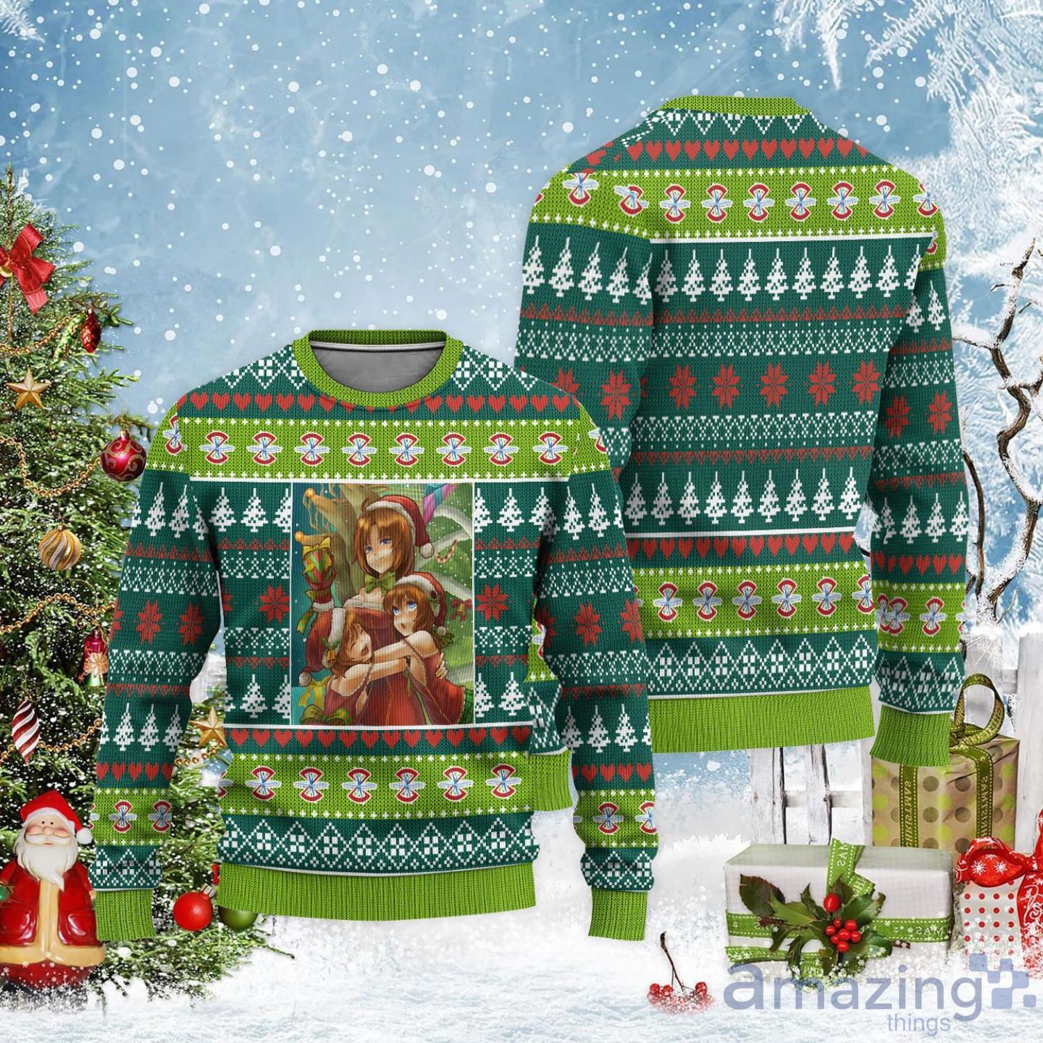 Gundam Ugly Christmas Sweater Elpeo Ple x Ple Two x Marida Christmas Gift Product Photo 1