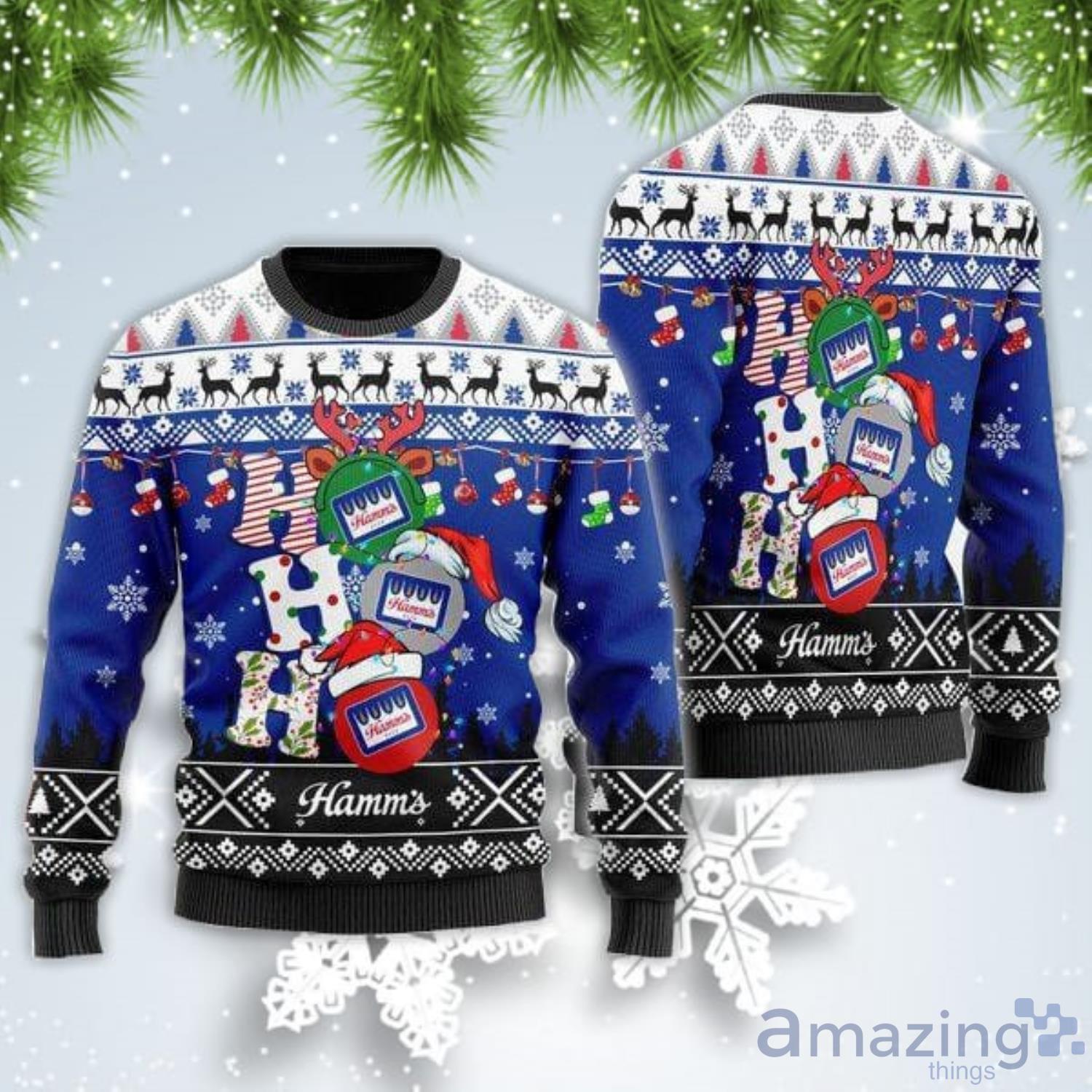 Tampa Bay Buccaneers HoHoHo Mickey Christmas Ugly Sweater –