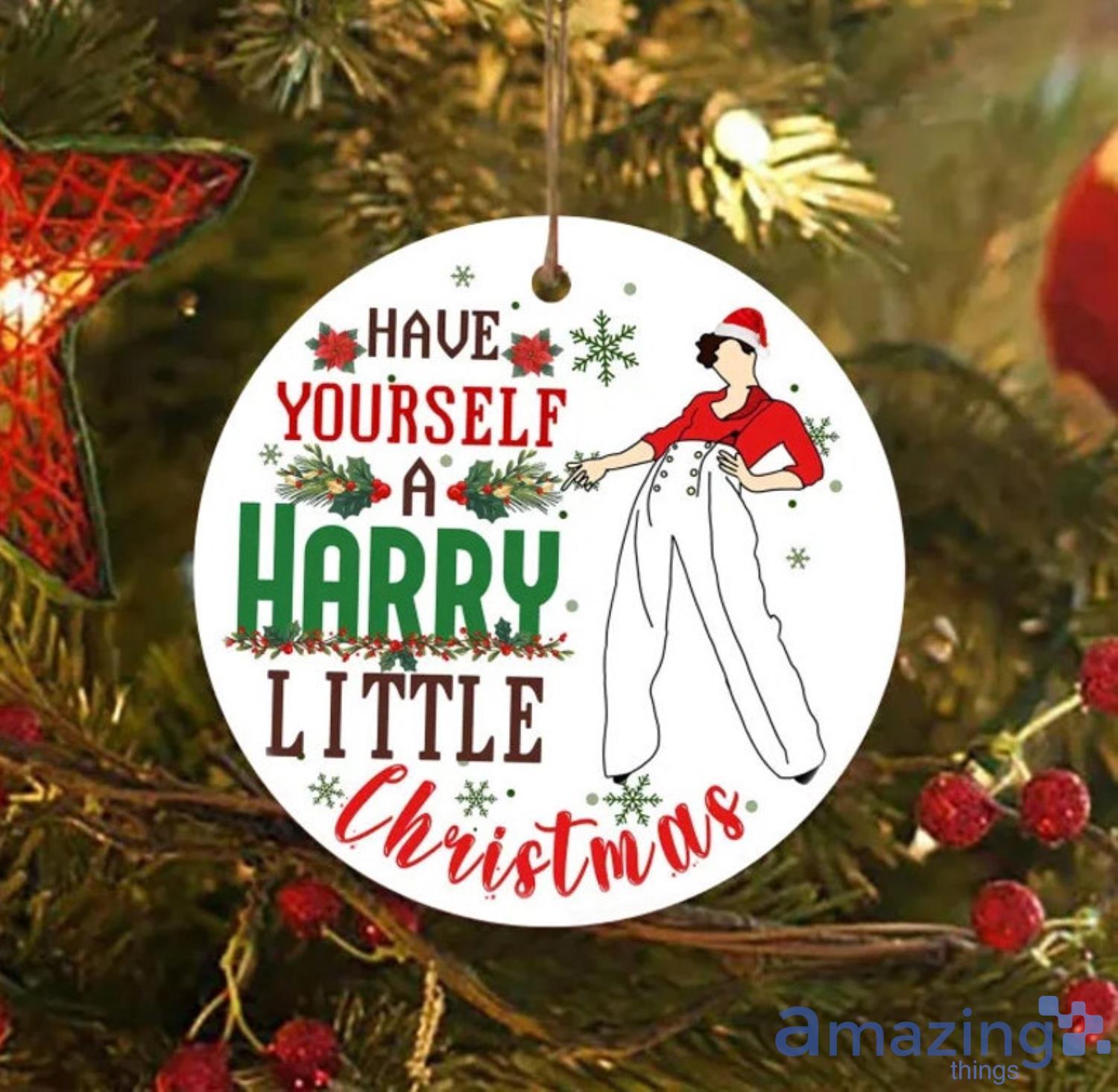 Have Yourself A Harry Little Christmas Ornament Harry Styles Ornament Product Photo 1