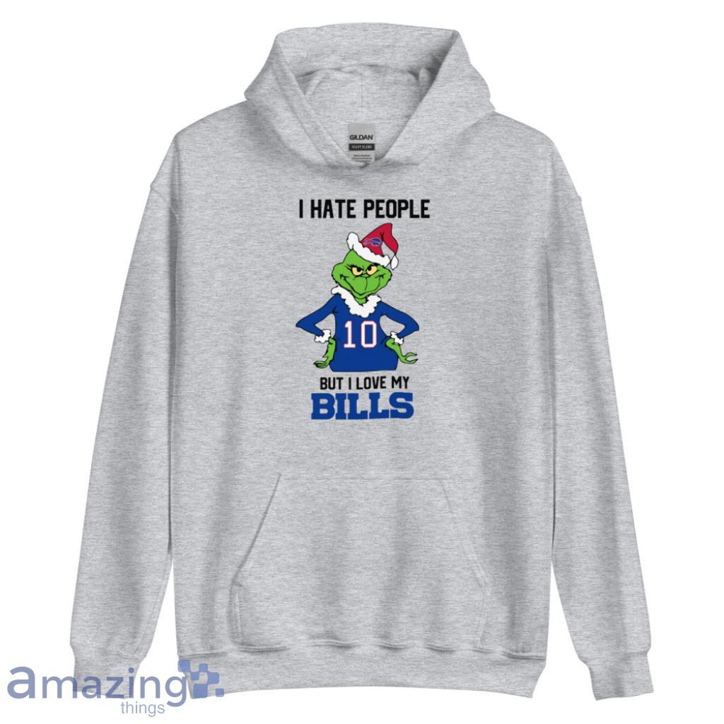 I Hate People But I Love My Bill Christmas Shirt image I Hate People But I Love My Bill Christmas Shirt - Unisex Heavy Blend Hooded Sweatshirt