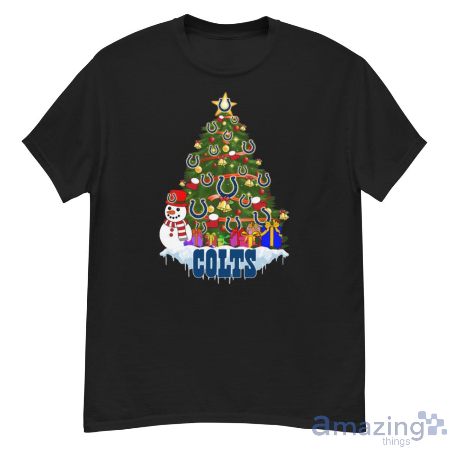 Indianapolis Colts Merry Christmas Nfl Football Sports Shirt - G500 Men’s Classic T-Shirt