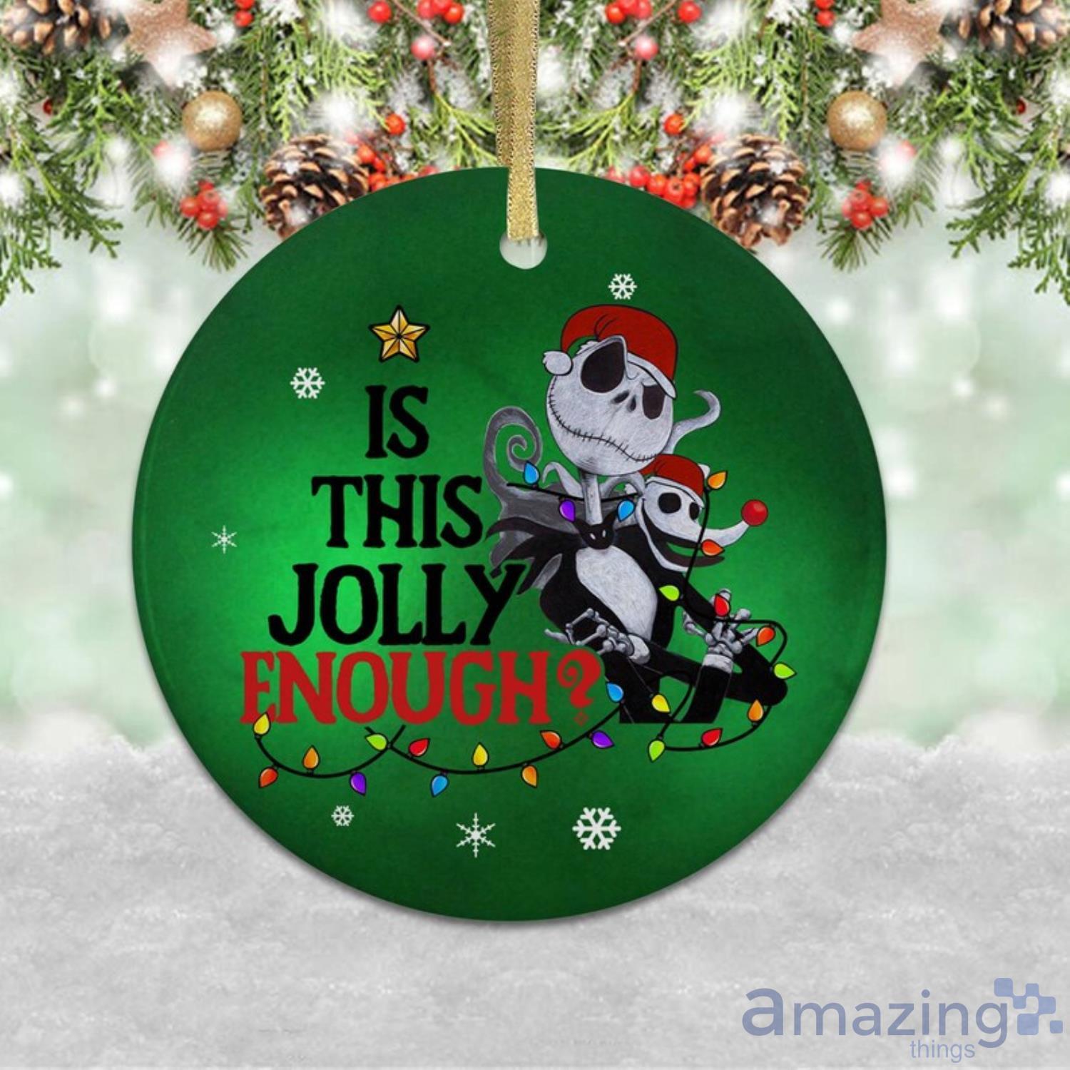 Jack Skellington Ornament Is This Jolly Enough Christmas Ornament Disneyland Christmas Product Photo 1