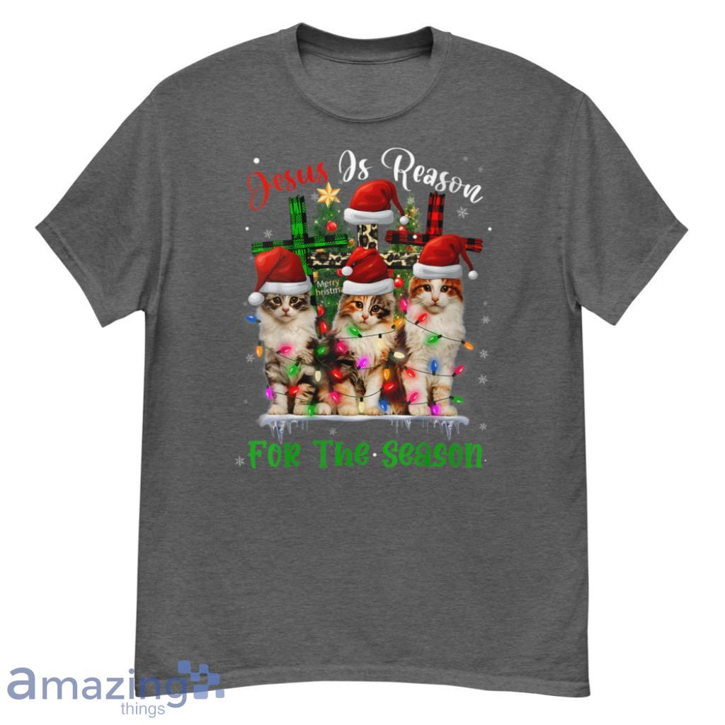 Jesus Is Reason For The Season Christmas Shirt - G500 Men’s Classic T-Shirt-1
