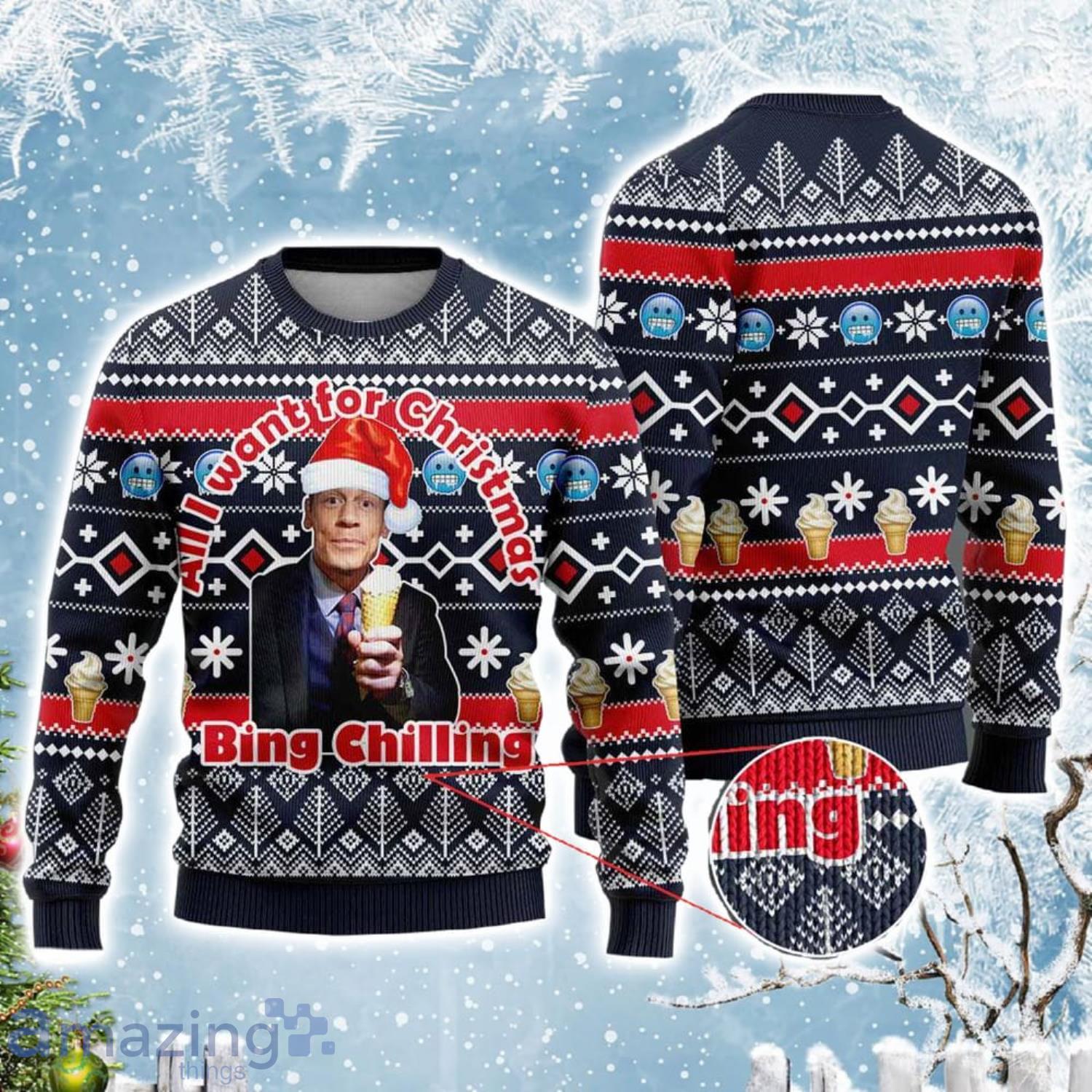 John cena 2025 ugly christmas sweater