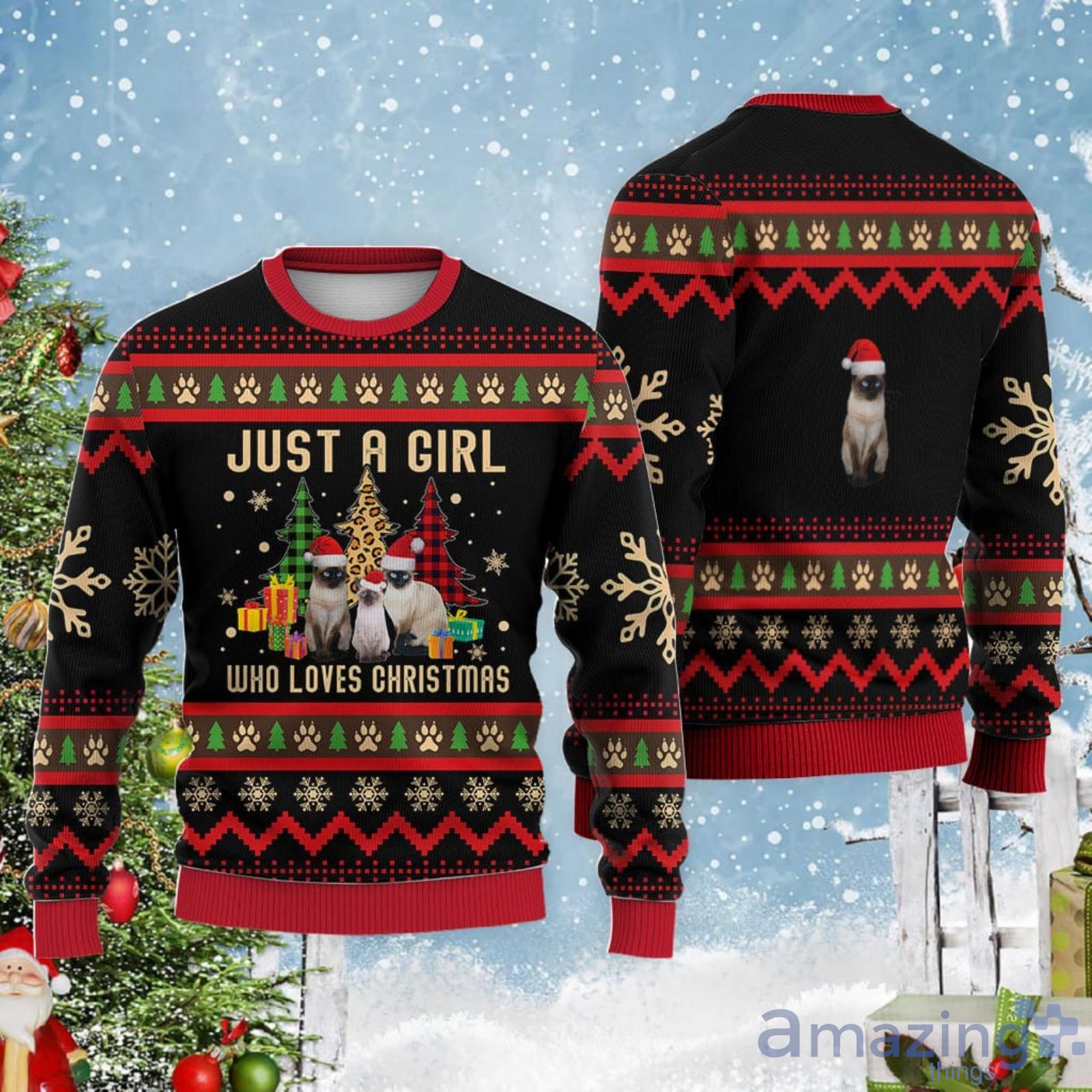 Siamese 2025 christmas sweater