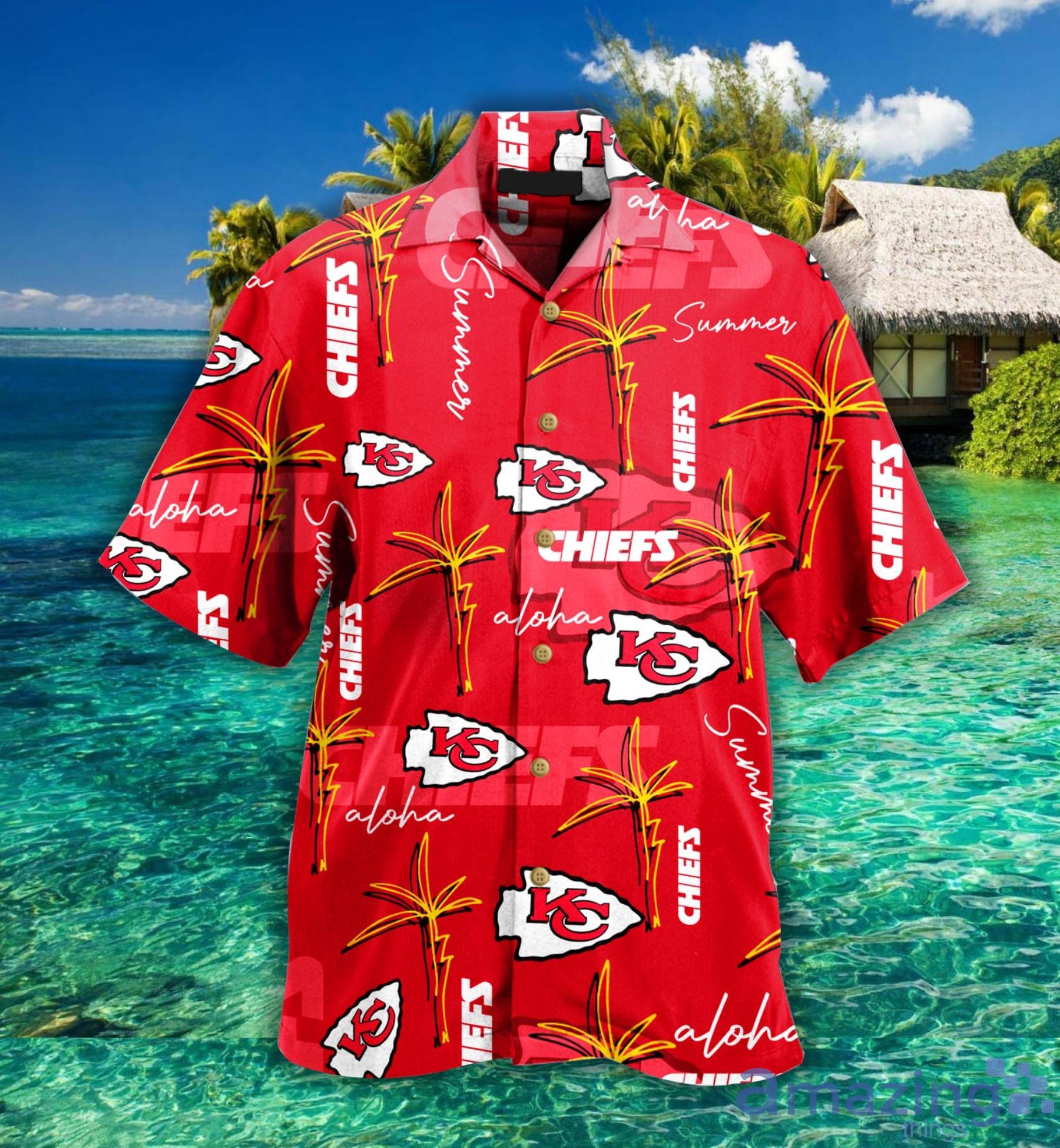 Kansas City Chiefs AOP Hawaiian Shirt - Ellieshirt