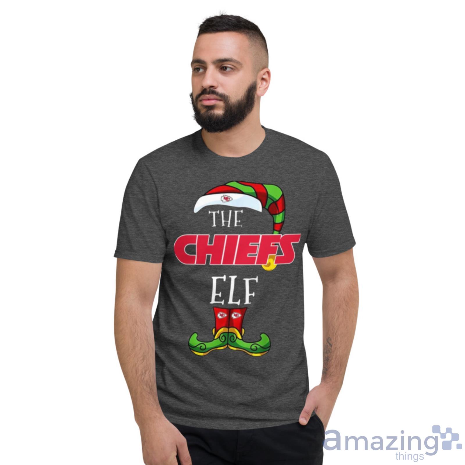 Kansas City Chiefs Christmas Elf Funny Nfl Shirt