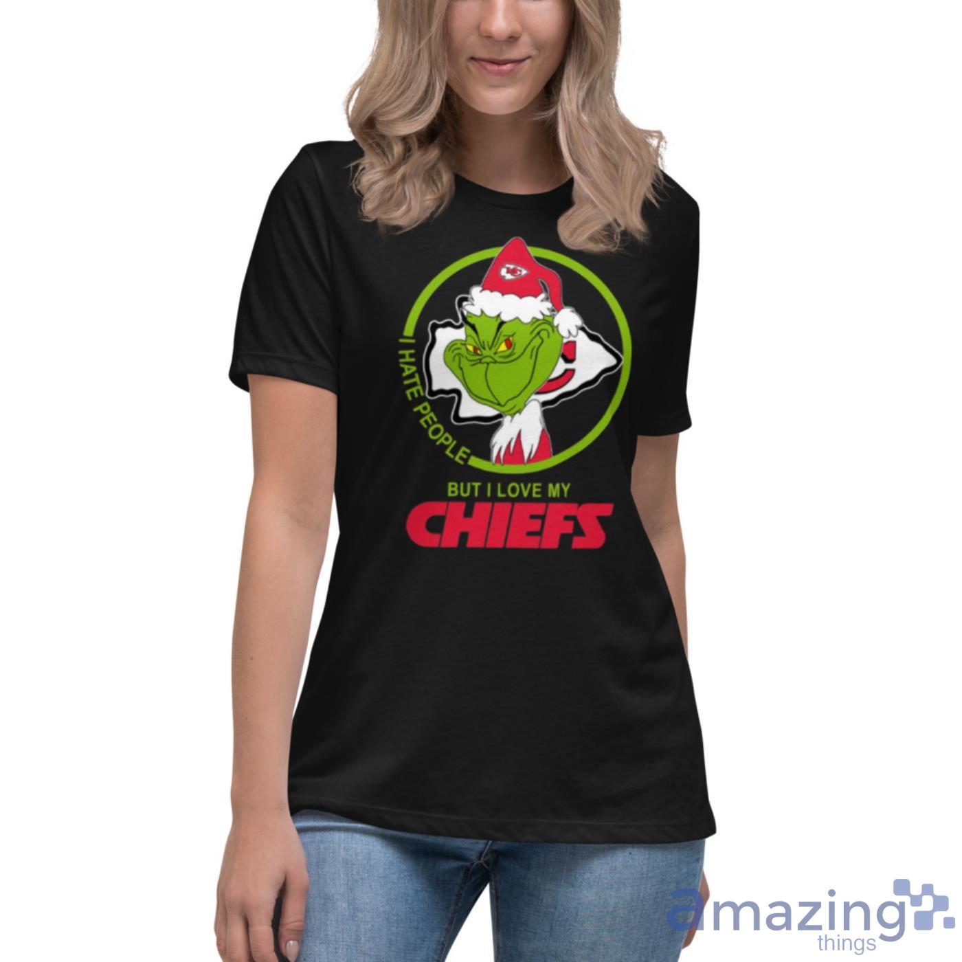 The Grinch Kansas City Chiefs American Football Sport Team Kansas City  Chiefs Ugly Sweater - T-shirts Low Price