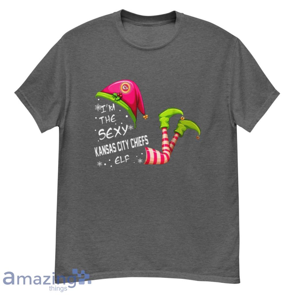 Kansas City Chiefs NFL I Am The Sexy ELF Christmas Funny T Shirt