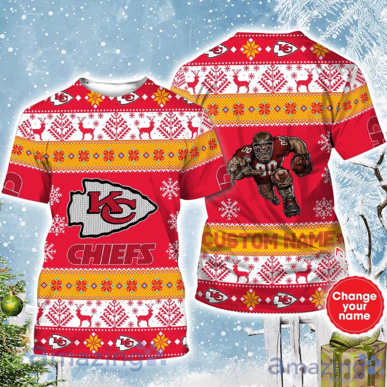 KC Chiefs Clothing 3D Wondrous Personalized Kansas City Chiefs