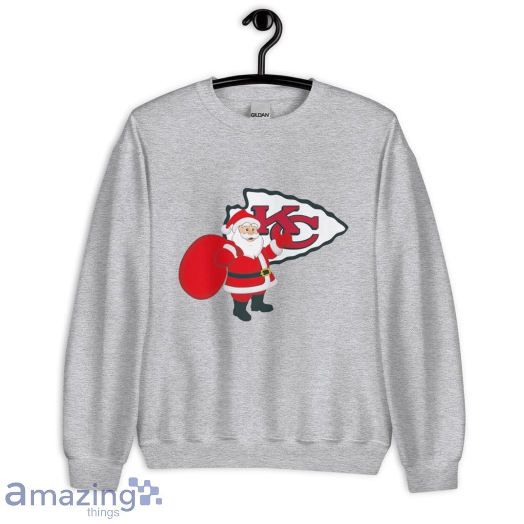 Kansas City Chiefs NFL Santa Claus Christmas Shirt