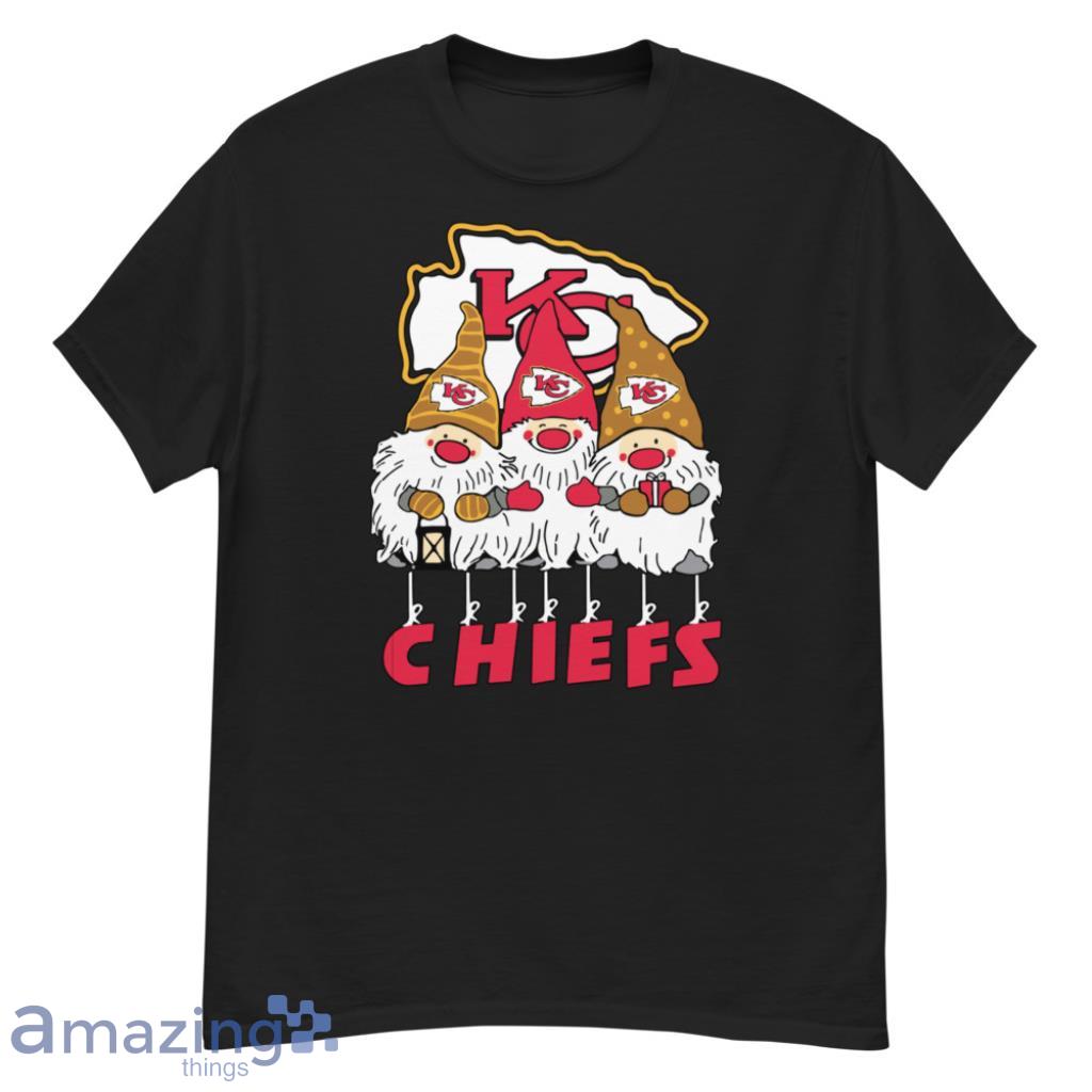 Cami Co. Lace Designs Handmade Kansas City Chiefs Red Gold Bleached Half and Half Crew Sweatshirt Hoodie / L