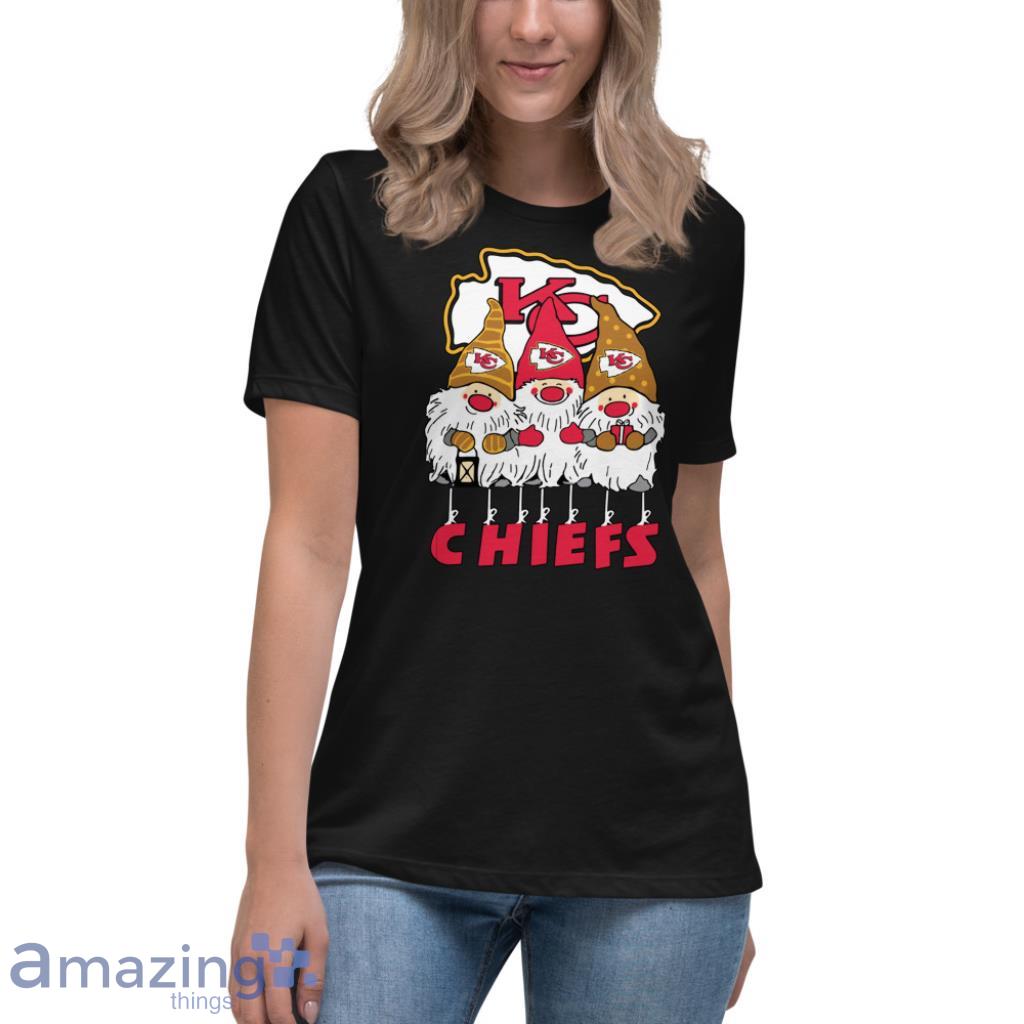 Happy Merry Christmas the Gnomes Kansas City Chiefs logo shirt, hoodie,  sweater, long sleeve and tank top