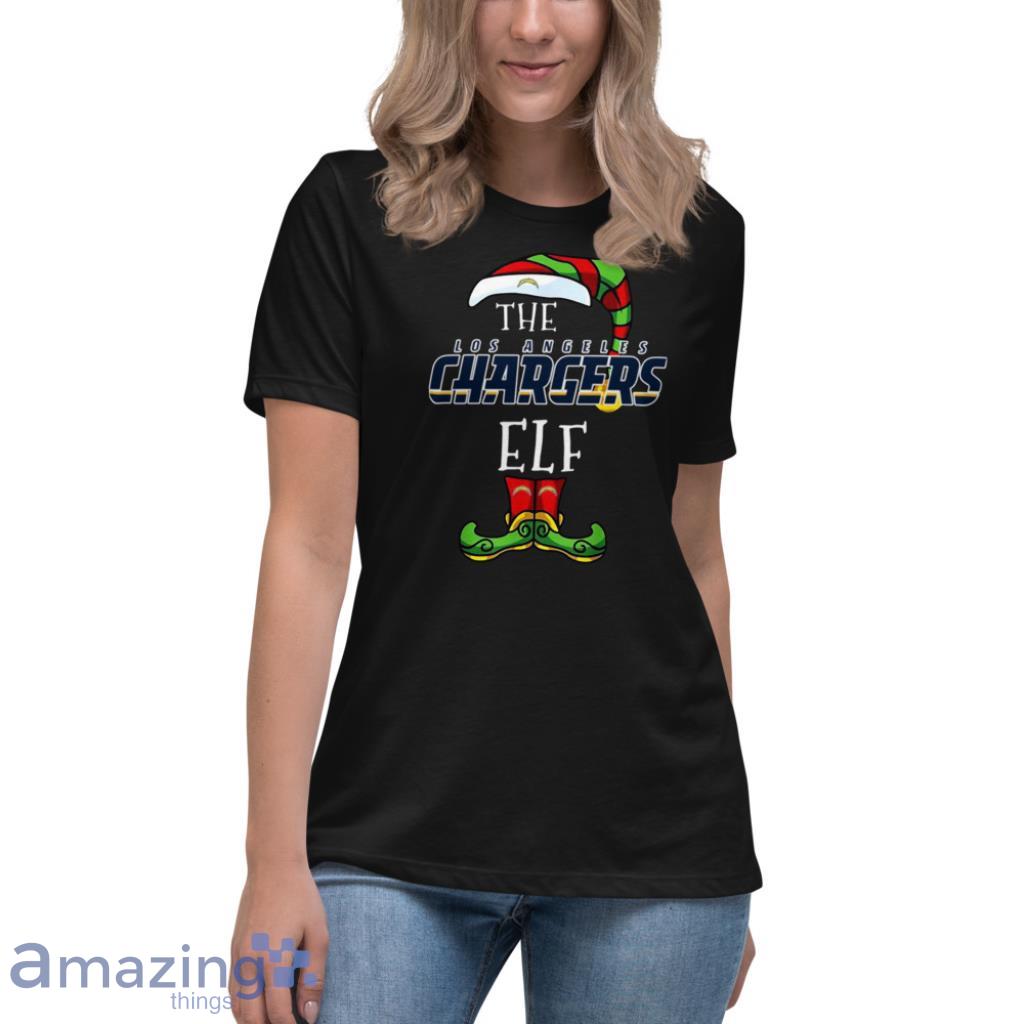 Los Angeles Chargers Christmas ELF Funny NFL T Shirt