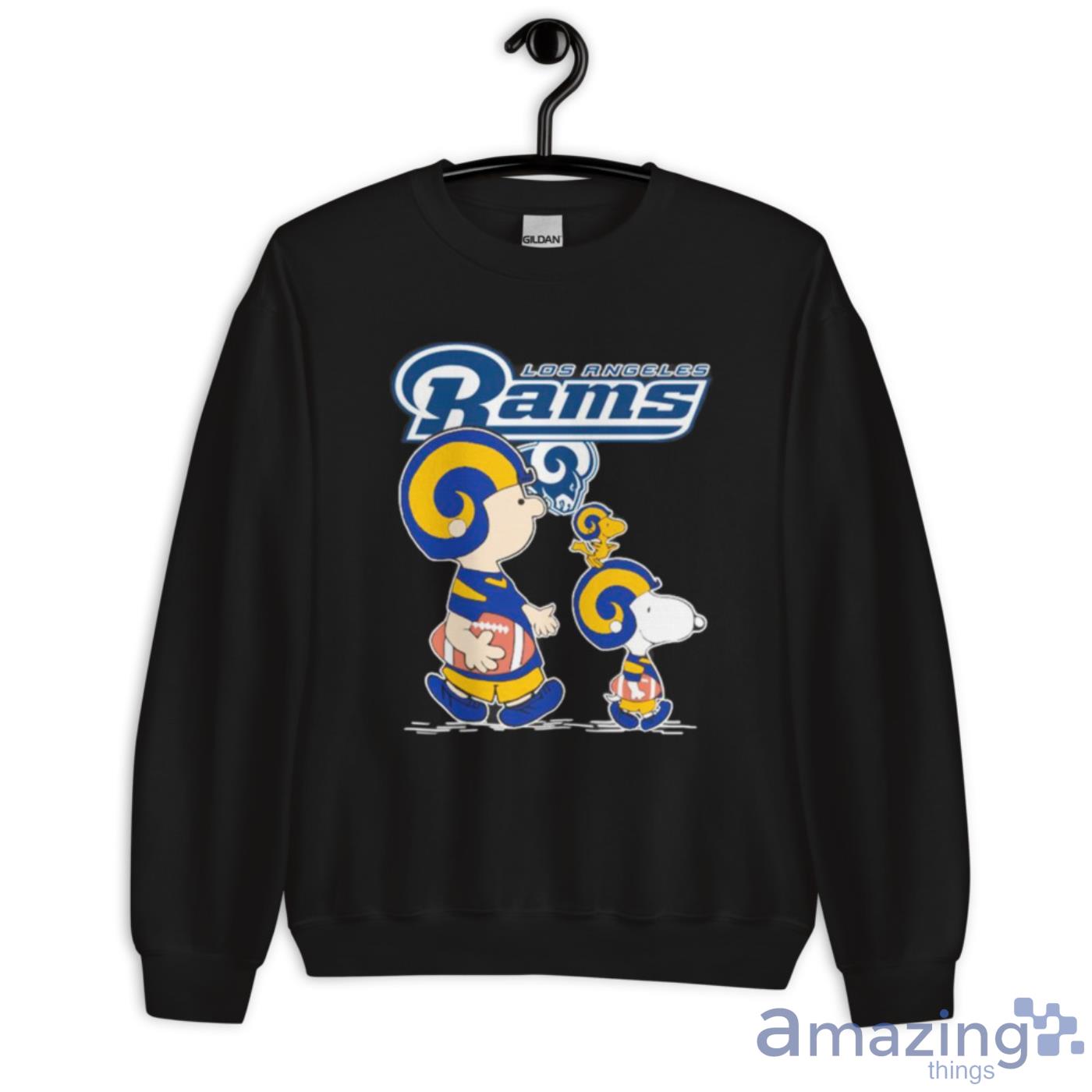Los Angeles Rams Lets Play Football Together Snoopy T-Shirt - T