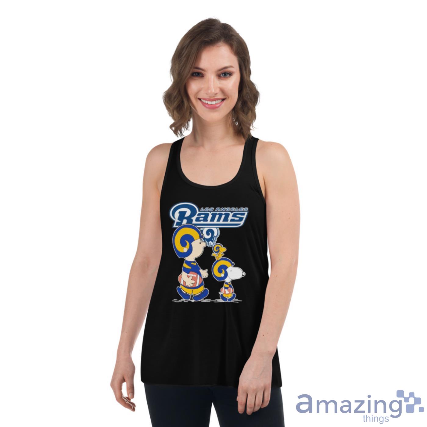 Los angeles rams Snoopy plays the Football game T-shirt, hoodie