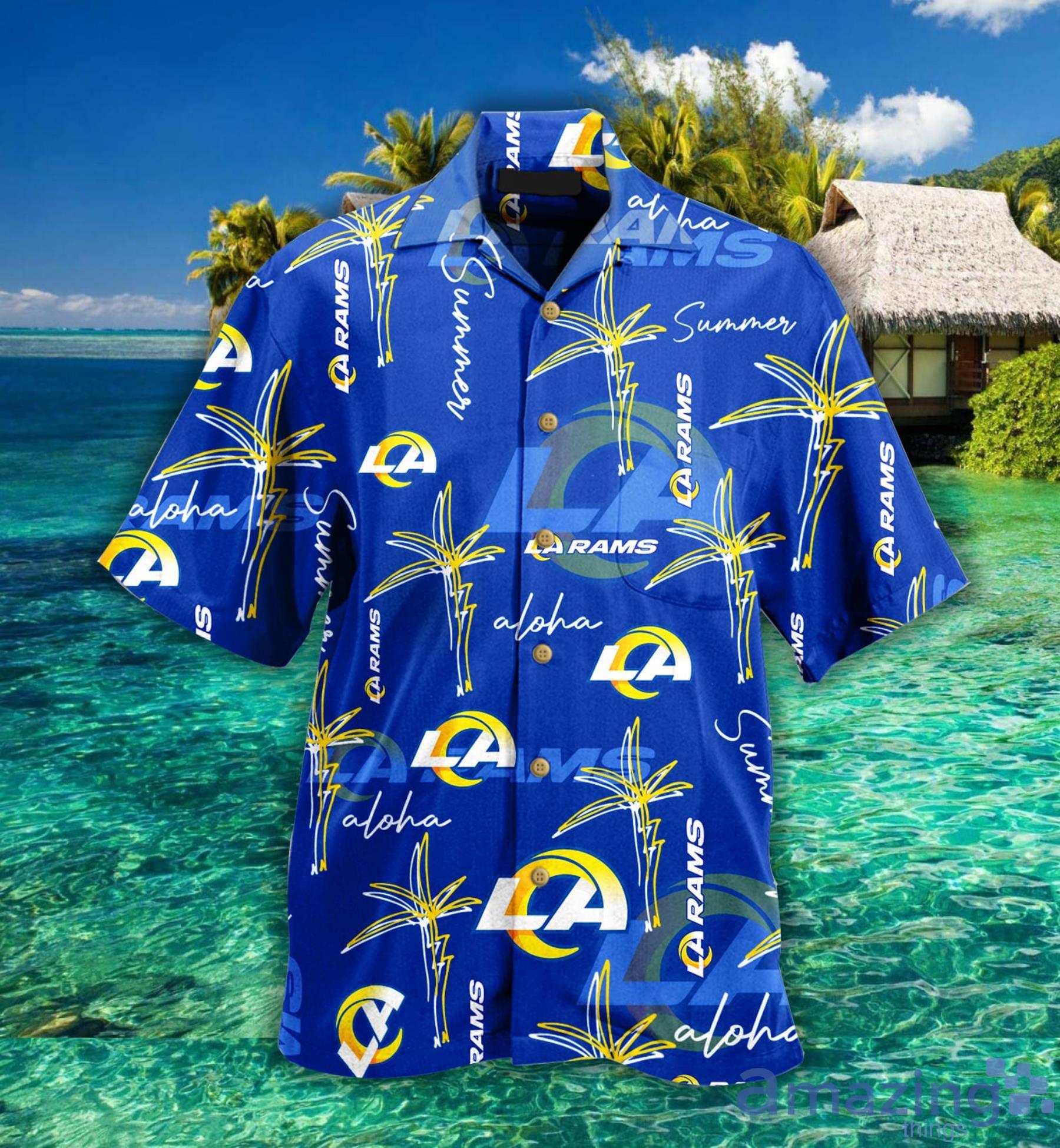 Los Angeles Rams NFL Palm On Elie Hawaiian Shirt, 41% OFF