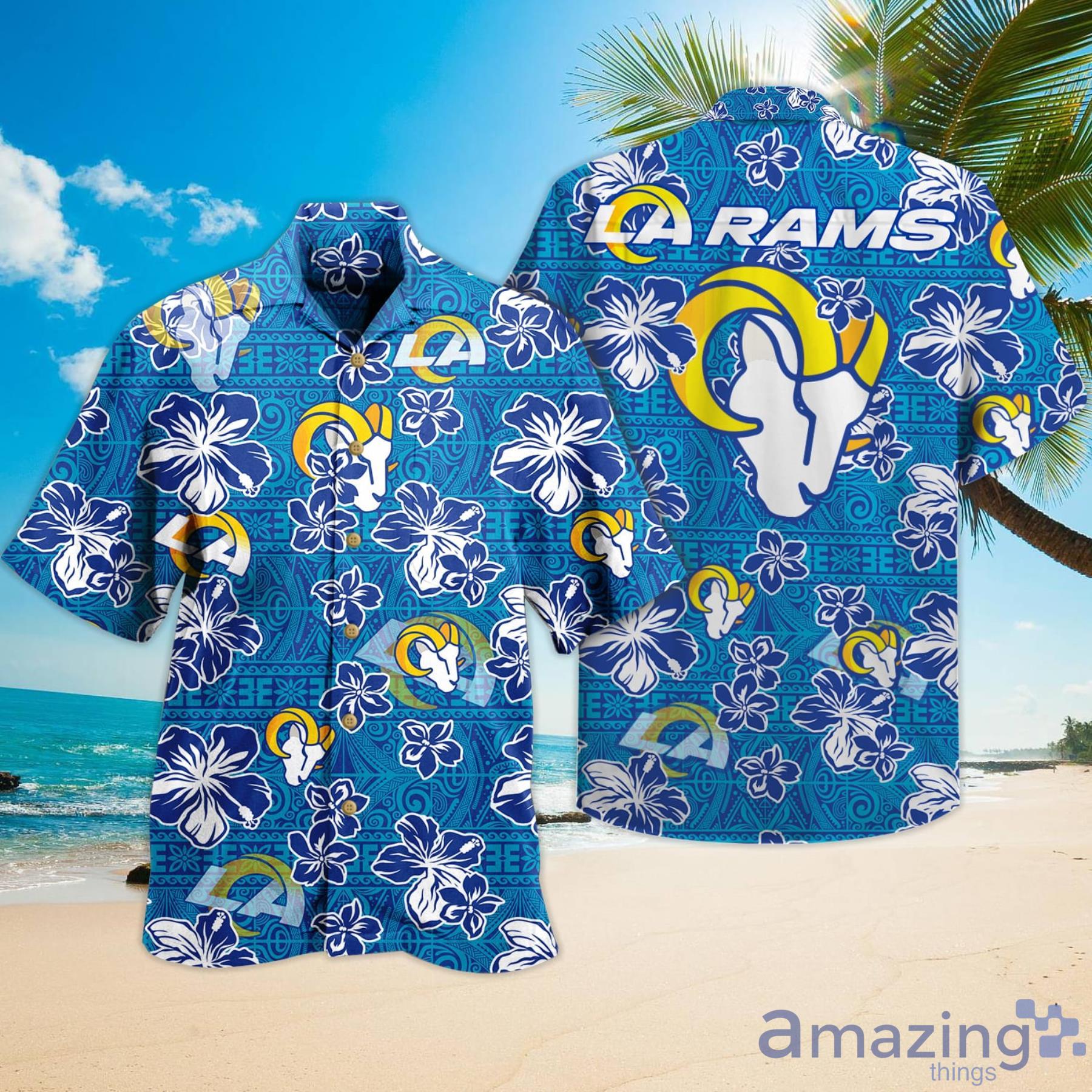 Los Angeles Rams Super Bowl Champions La Rams Hawaiian Shirt For Fans