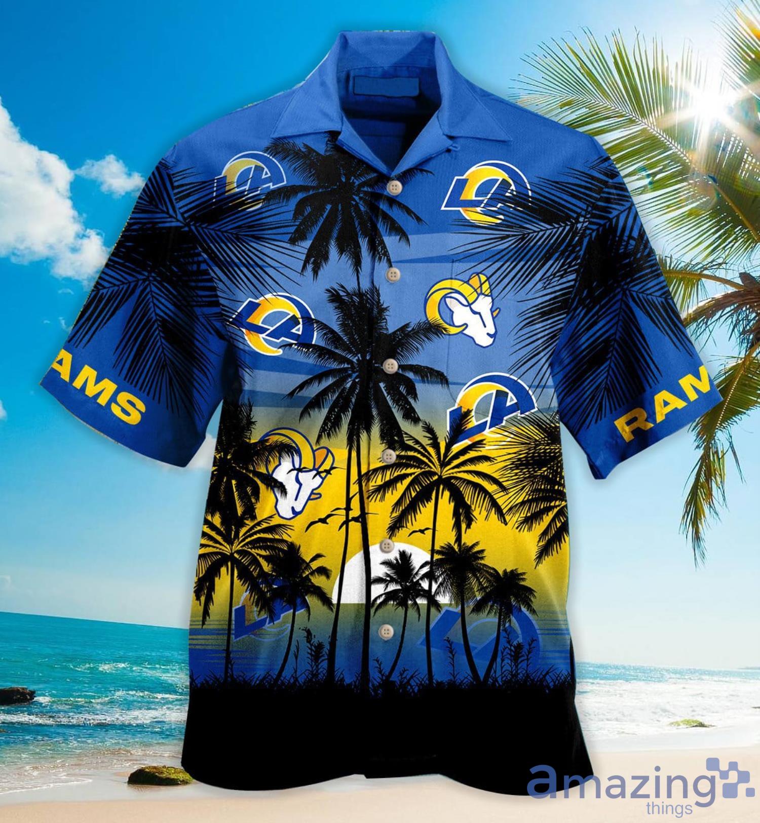 Los Angeles Rams Super Bowl Lvi Champions Hawaiian Shirt