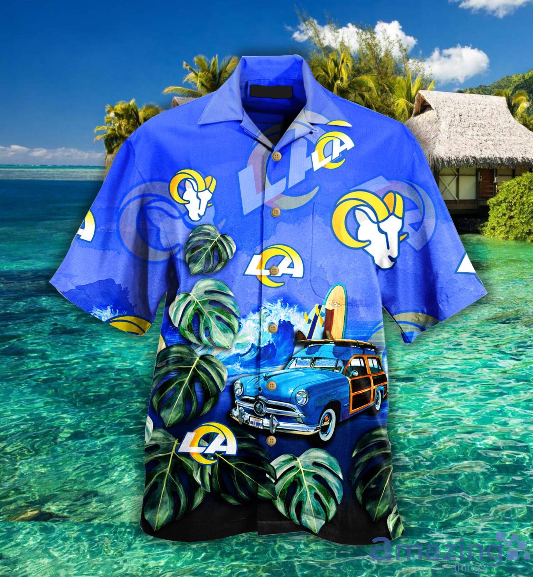 Los Angeles Rams Super Bowl Lvi Champions Hawaiian Shirt - Banantees