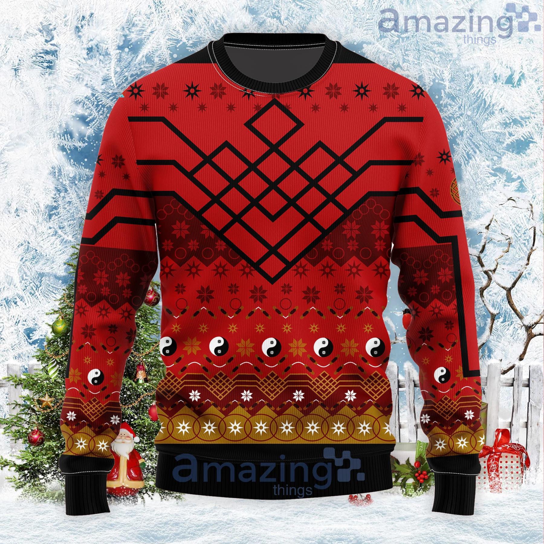 Lunar New Year Christmas Gift Ugly Christmas Sweater Product Photo 1