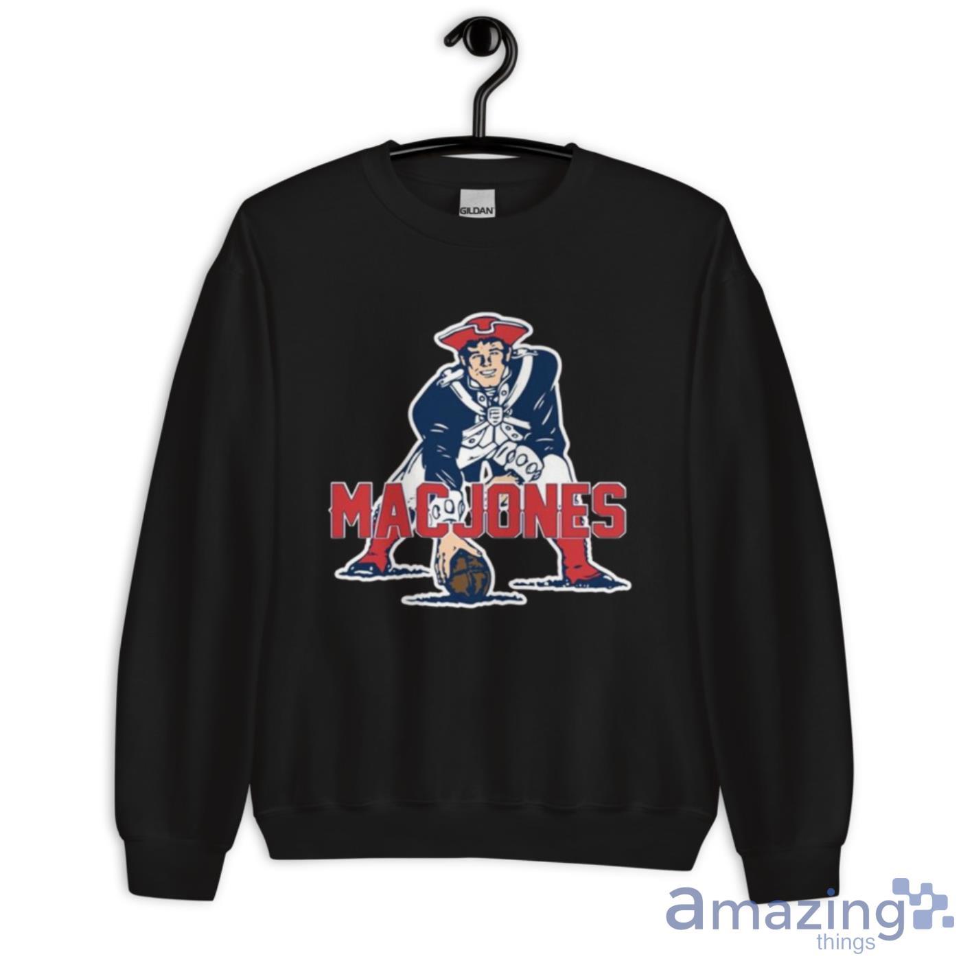 mac jones patriots hoodie