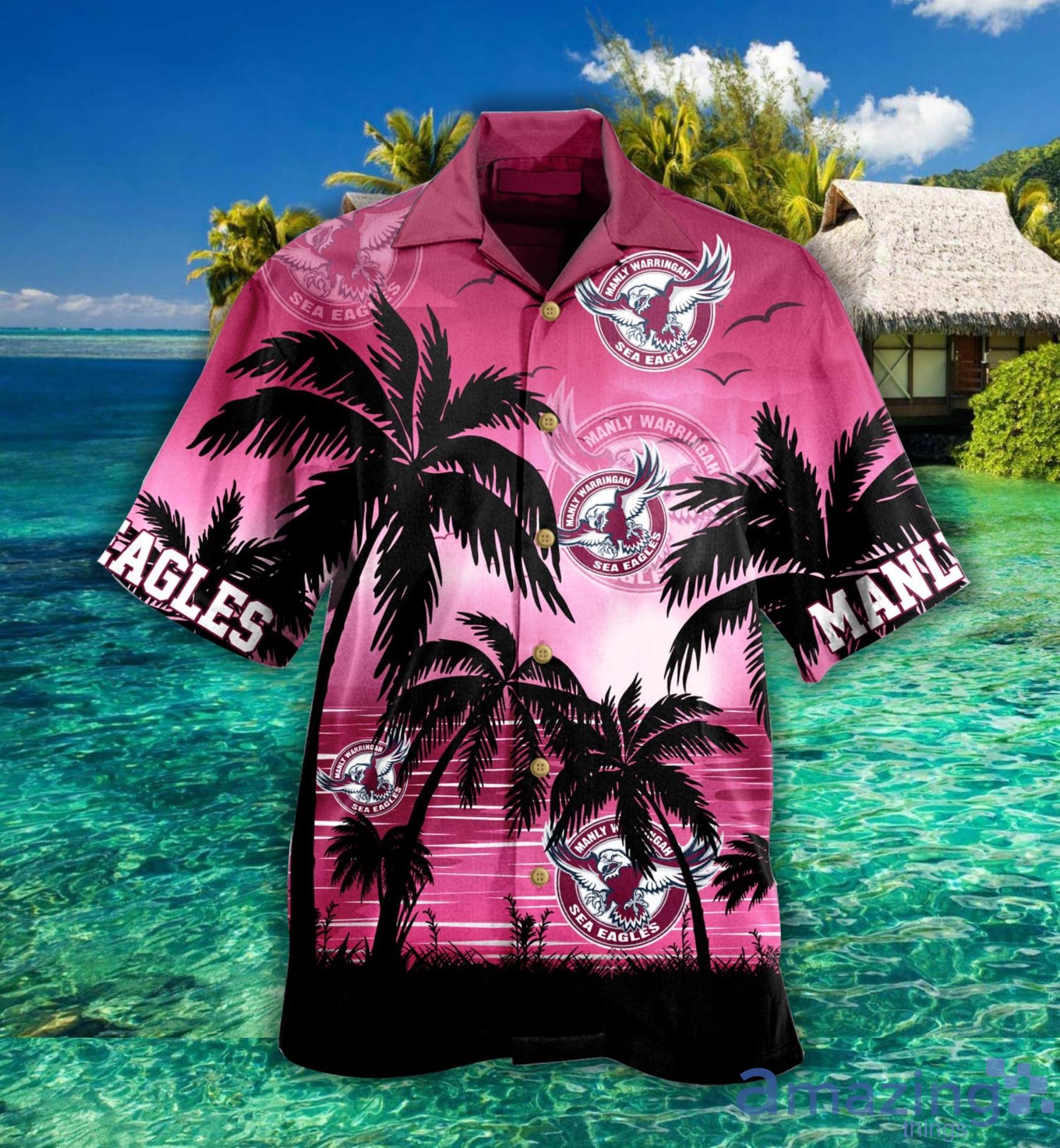 Manly Warringah Sunset Hawaiian Shirt For Fans Product Photo 1